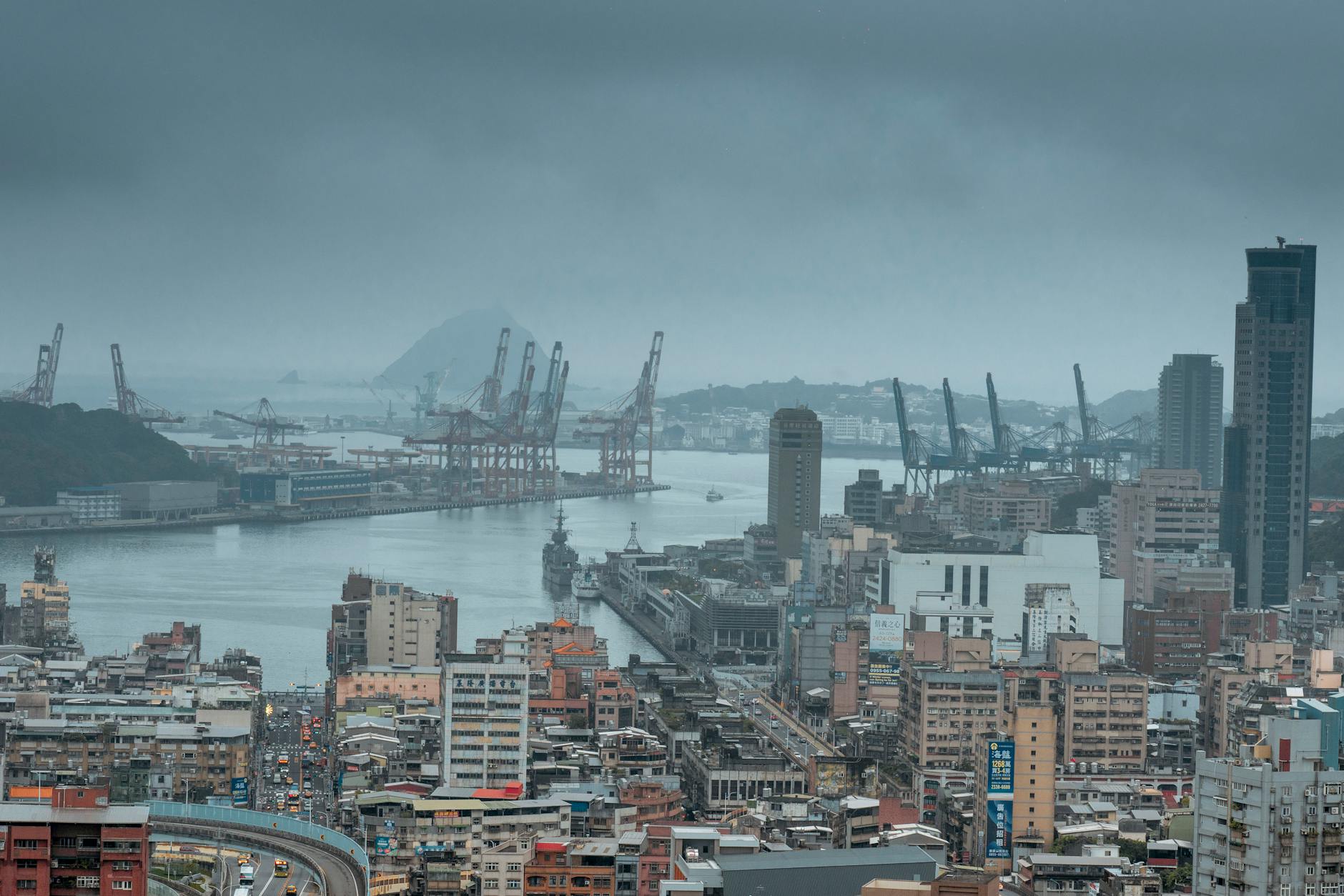 Northern Taiwan harbor and Taipei port-call traveler planning context.