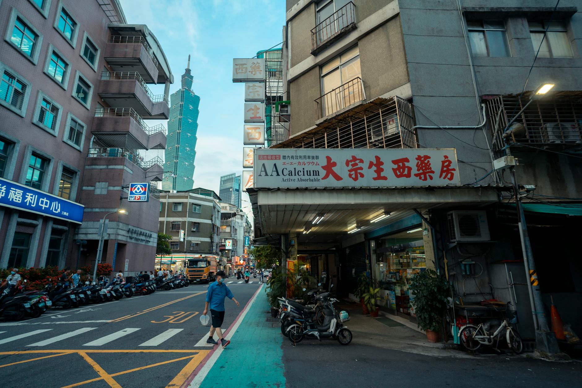 Taipei neighborhood route and volunteer housing planning context.