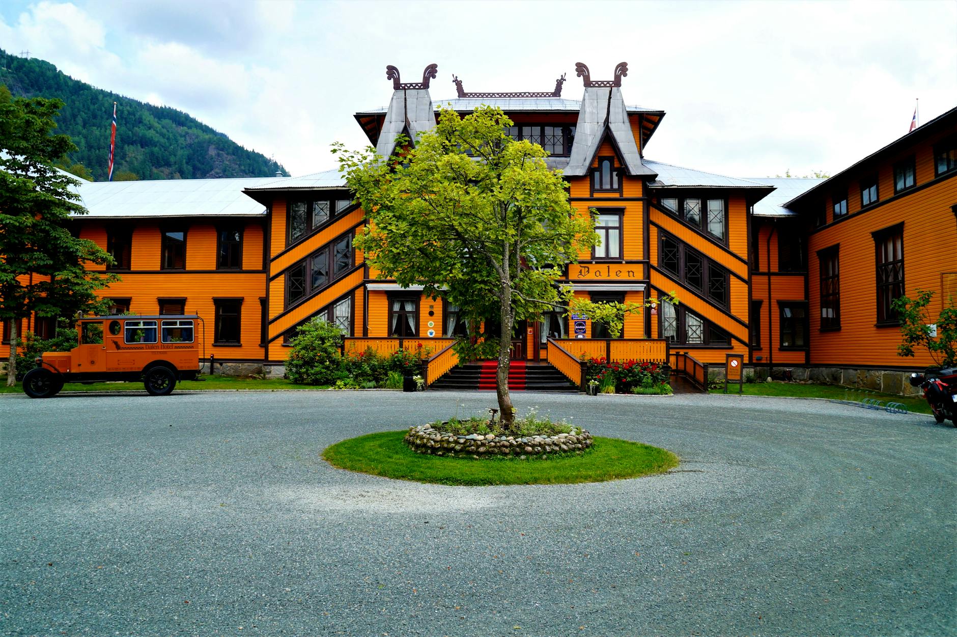 Norwegian heritage hotel for Trondheim luxury base planning.