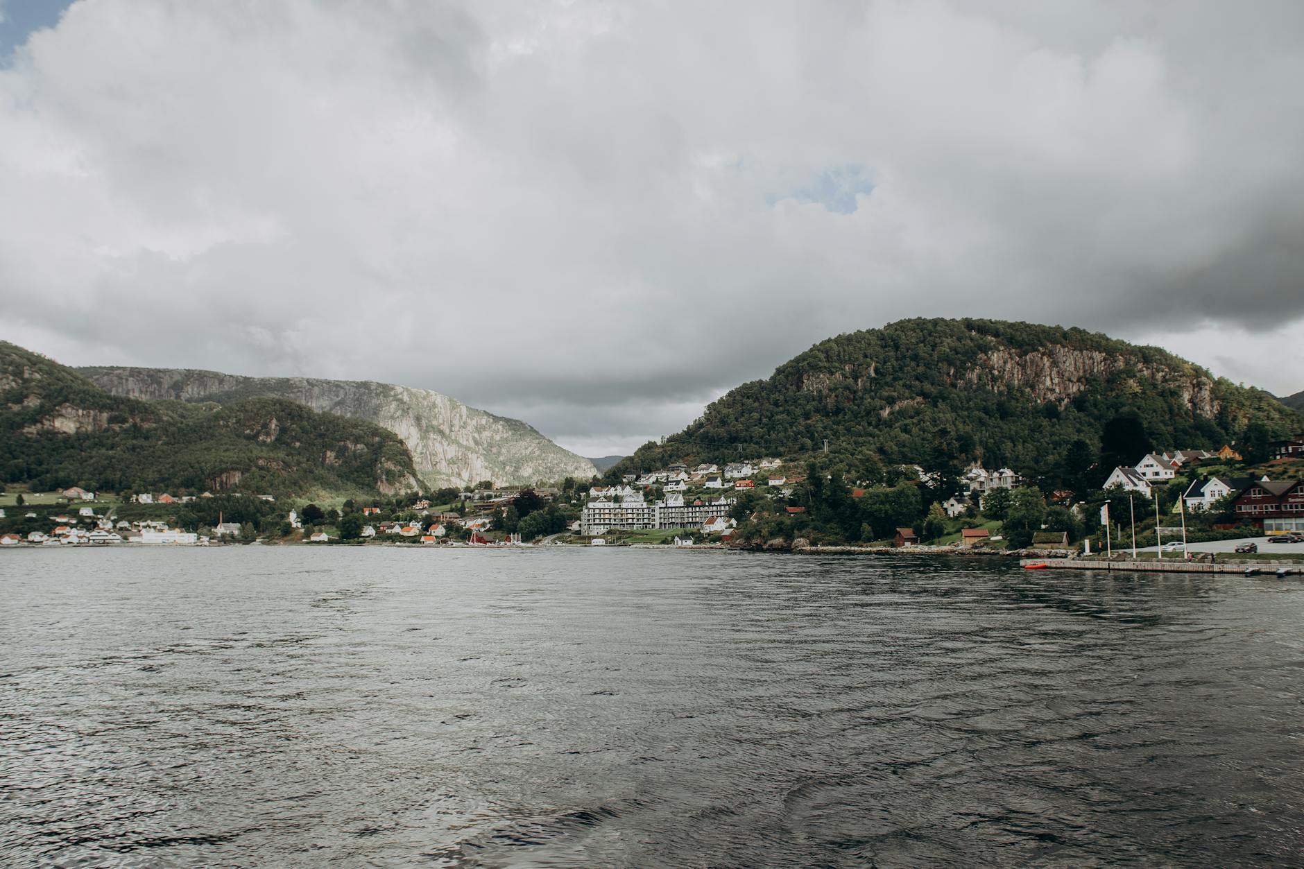 Norwegian mountains by the sea for repeat leisure trip purpose planning.