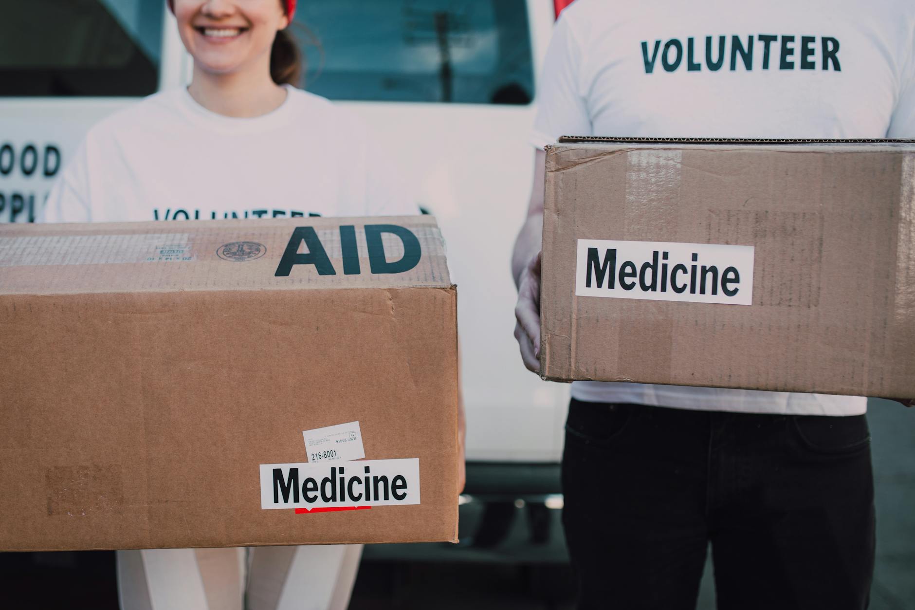 Volunteer medicine boxes for Trondheim documentation and consent planning.
