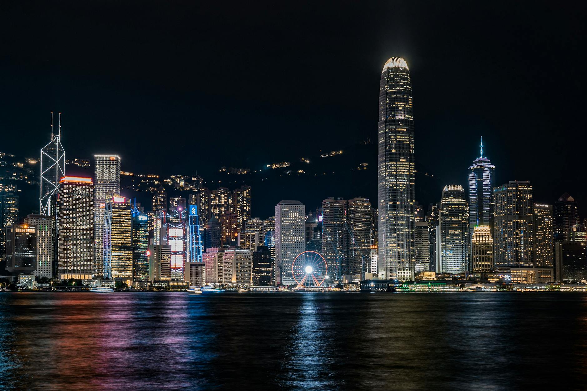 Tsim Sha Tsui night skyline and outdoor traveler report planning context.