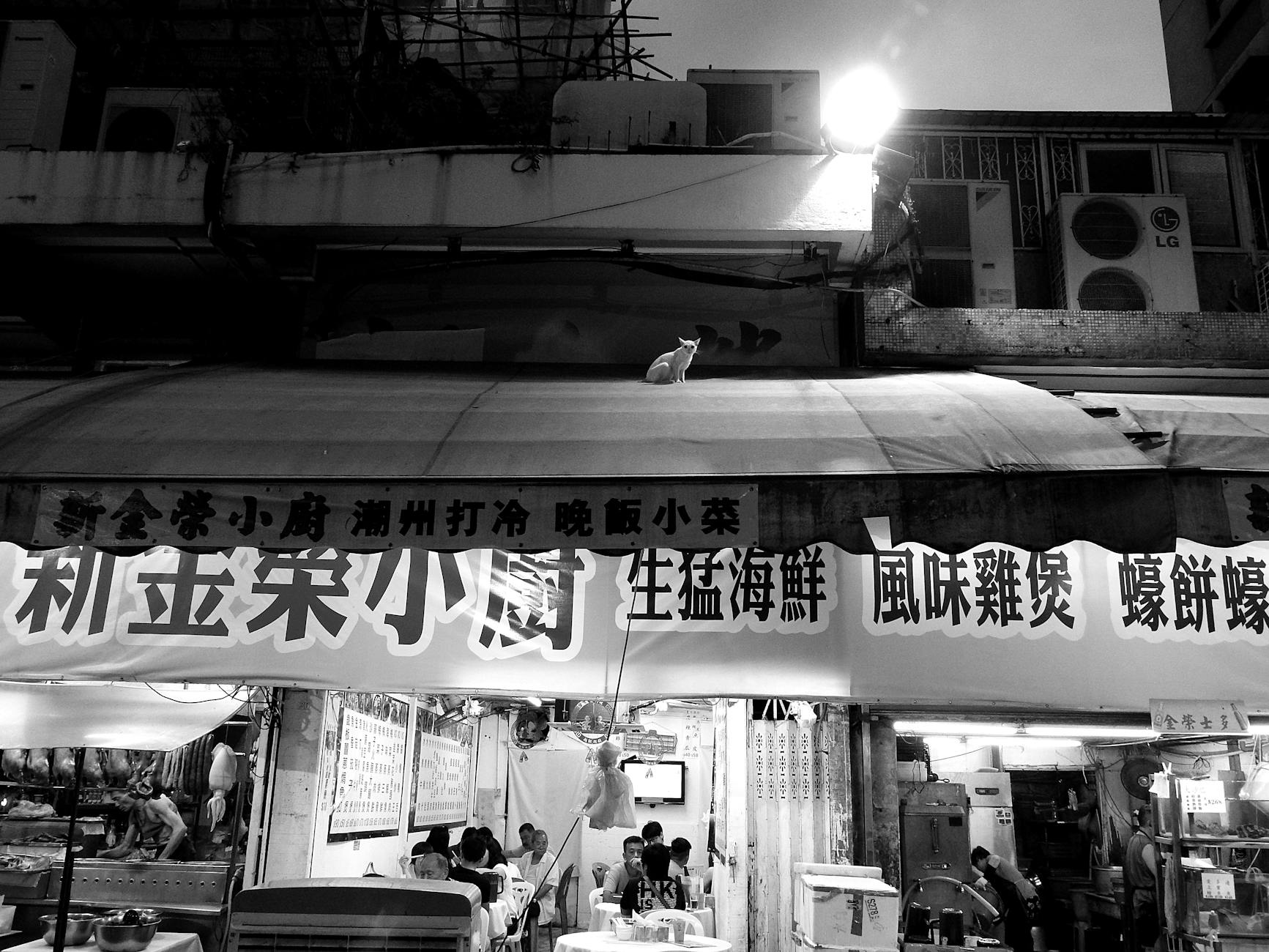 Tsim Sha Tsui restaurant and outdoor traveler recovery meal planning context.