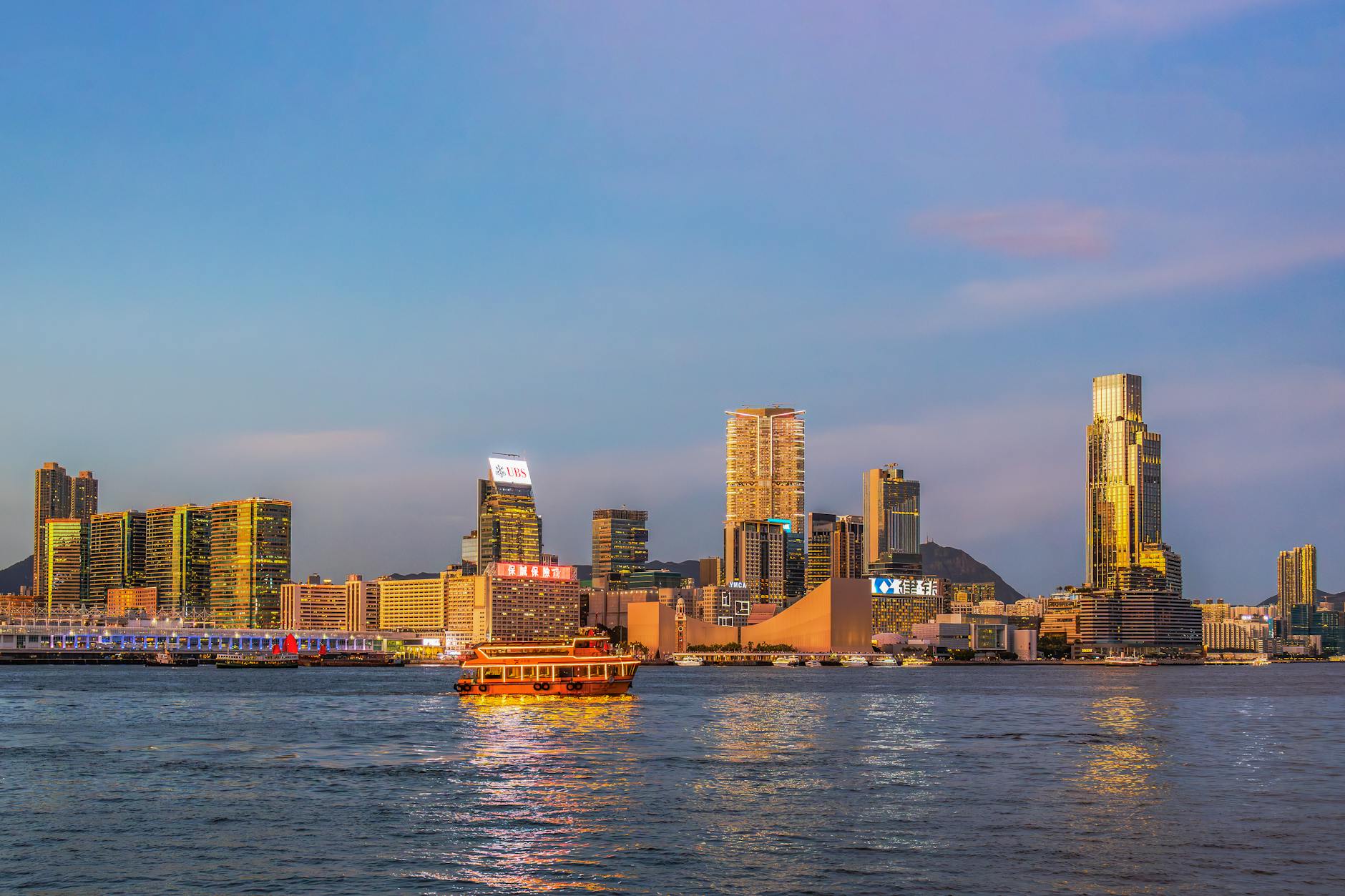 Tsim Sha Tsui family hotel and harbor-view planning context.