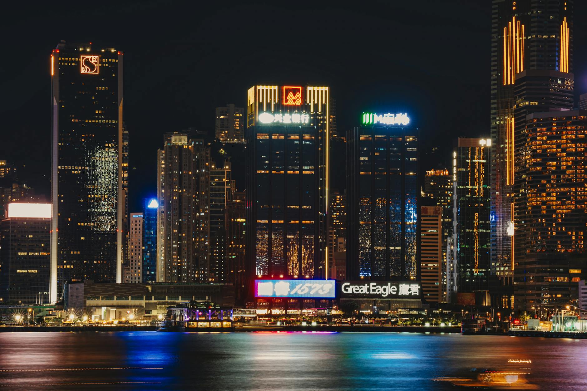 Tsim Sha Tsui night skyline and sales traveler planning context.