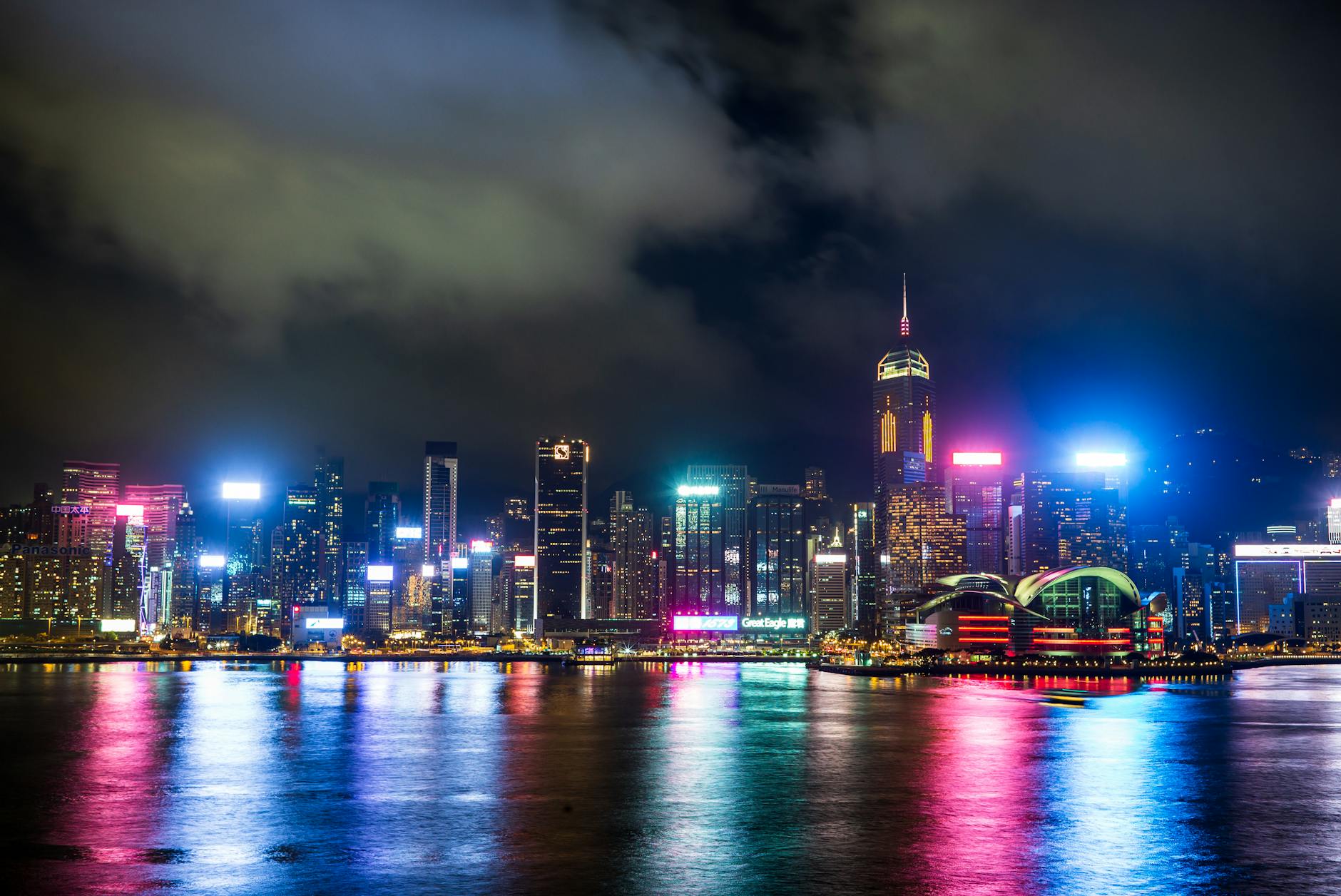 Tsim Sha Tsui night skyline and student short-program planning context.