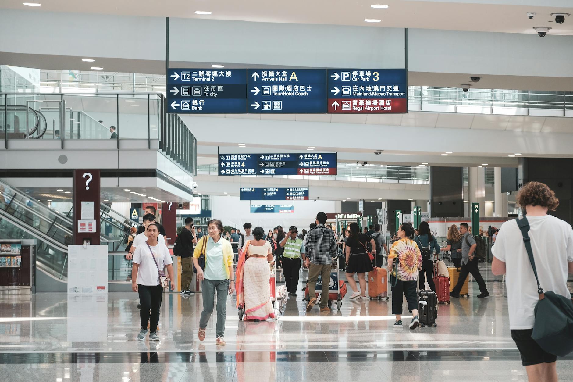Hong Kong airport and Tsim Sha Tsui transit traveler timing context.