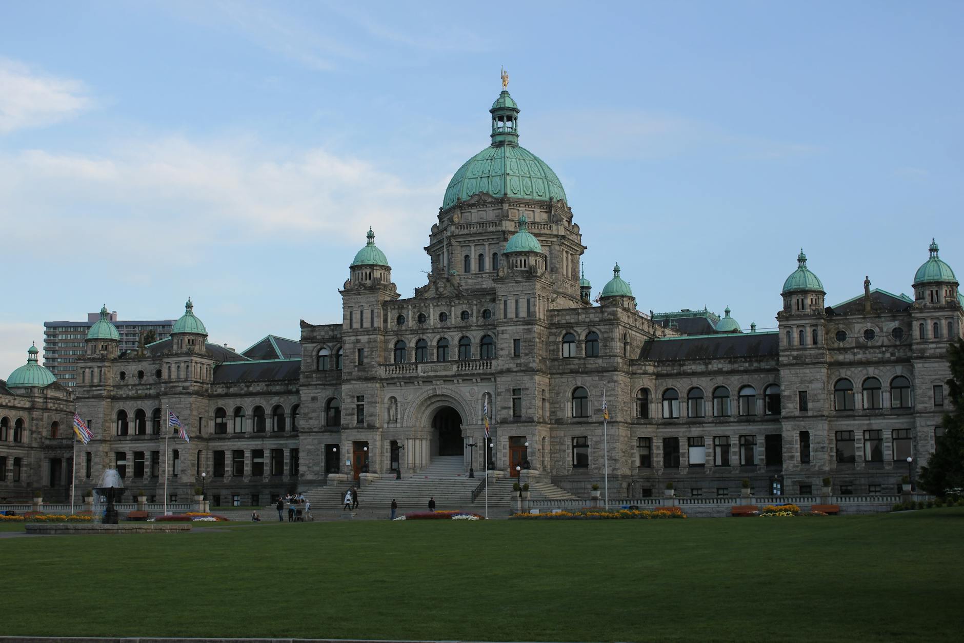 British Columbia Parliament Buildings in Victoria