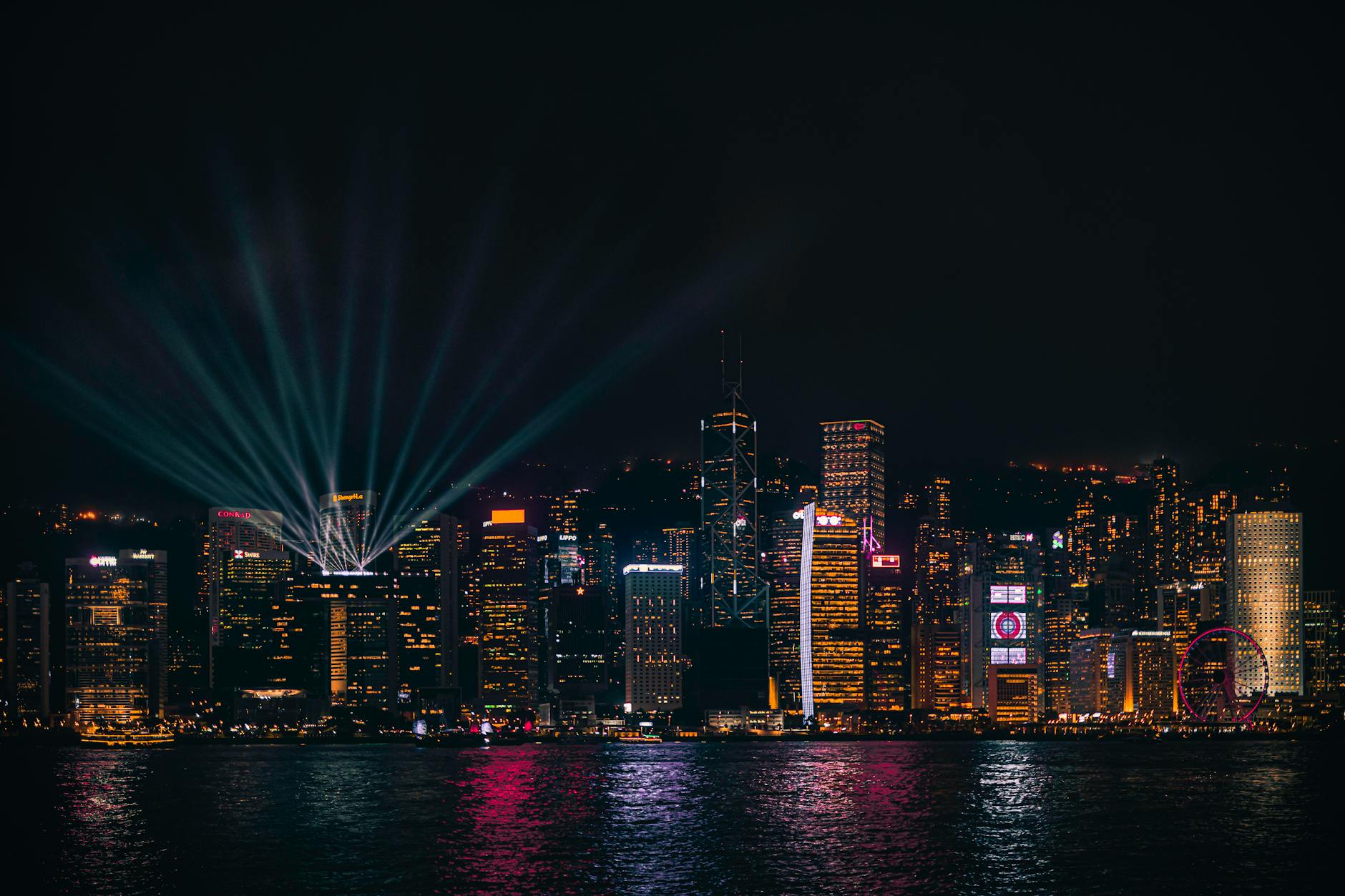 Wan Chai business visitor and Hong Kong skyline planning context.