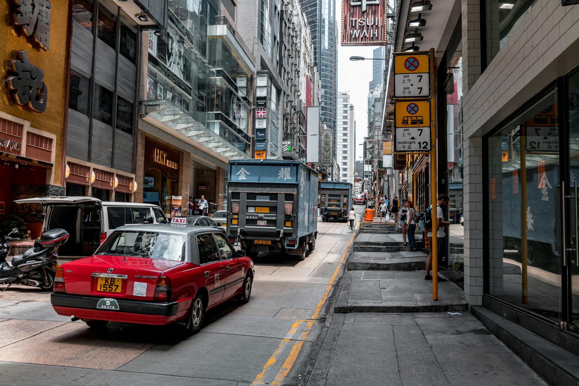 Wan Chai hotel and business work-block planning context.