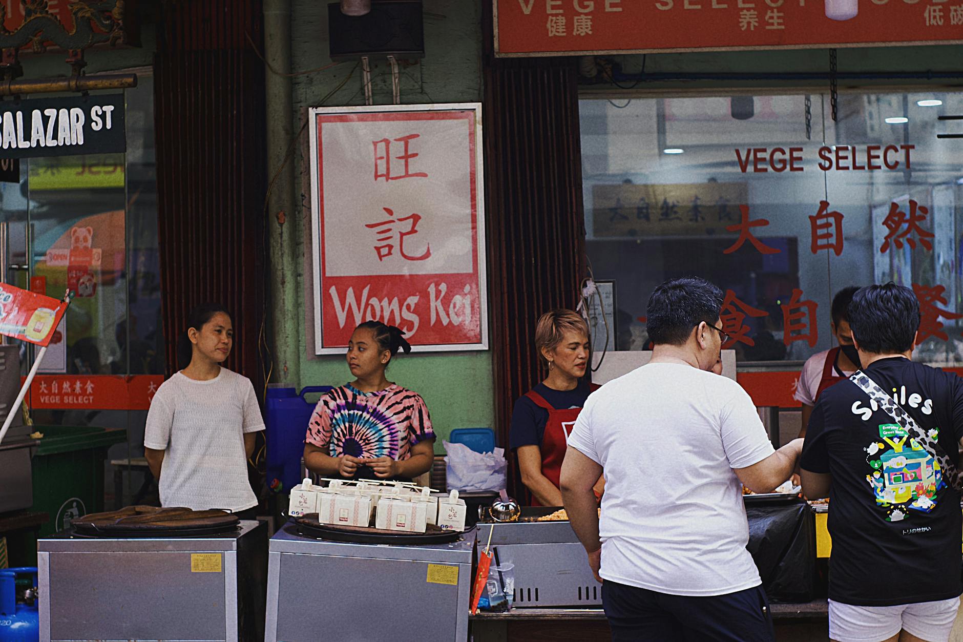Wan Chai business lunch and consultant meal planning context.