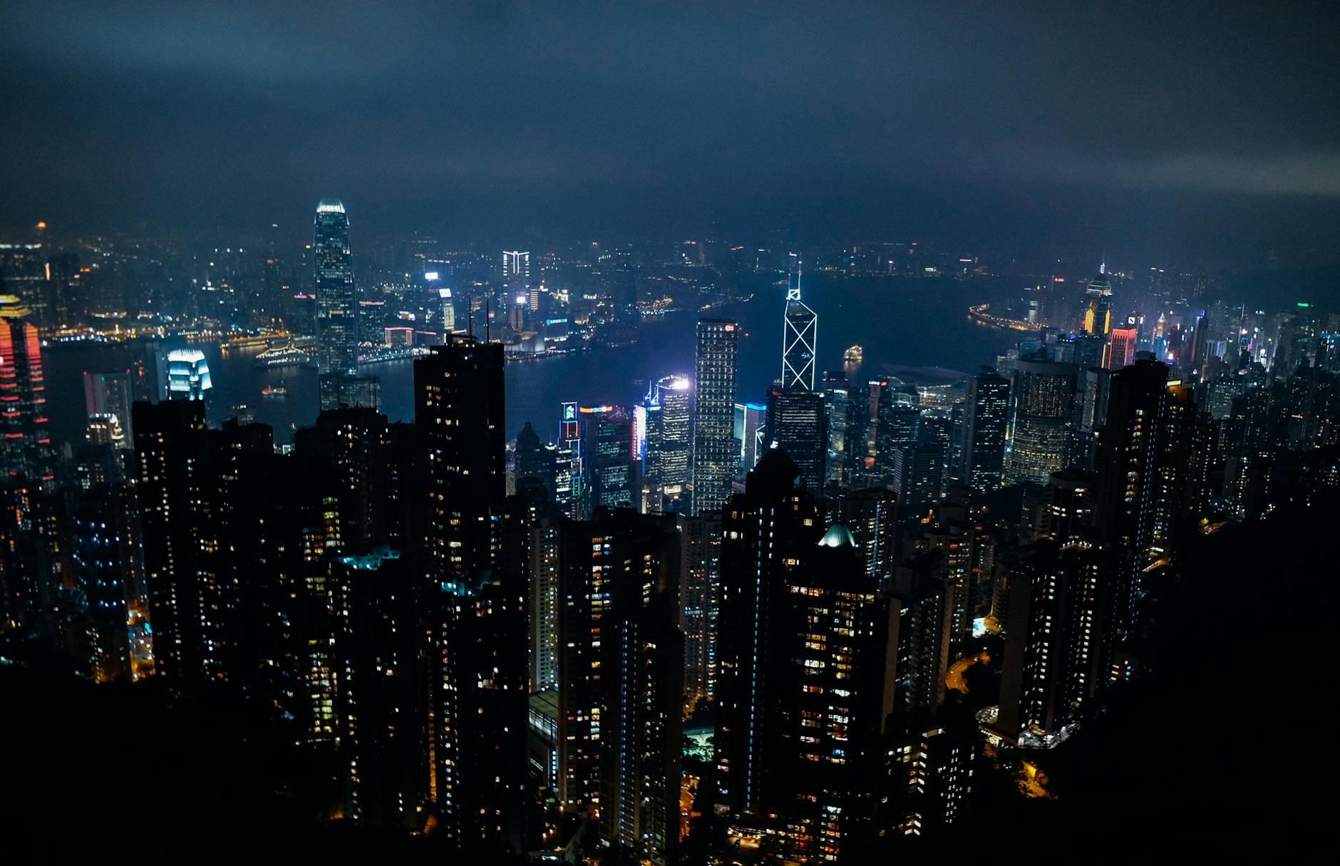 Wan Chai skyline and consultant report planning context.