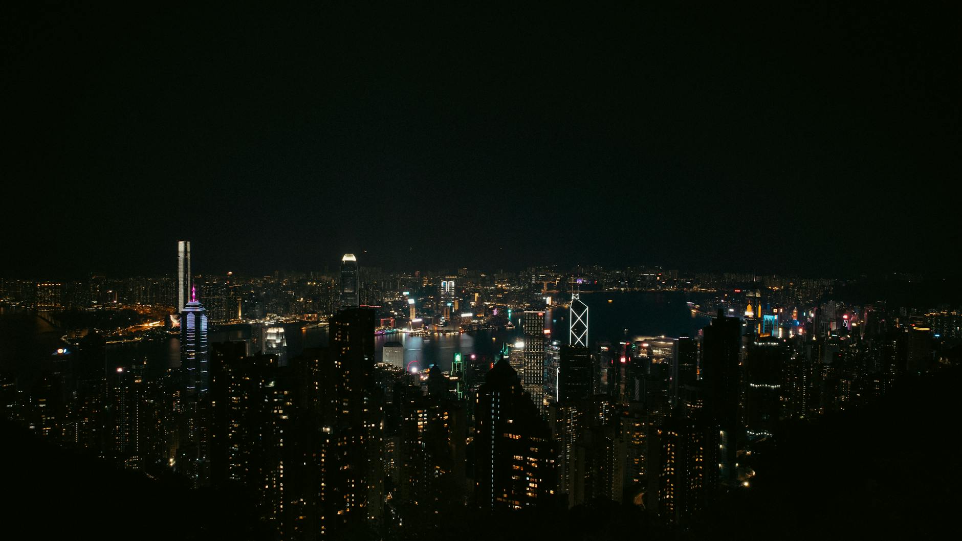 Wan Chai skyline and content creator report planning context.