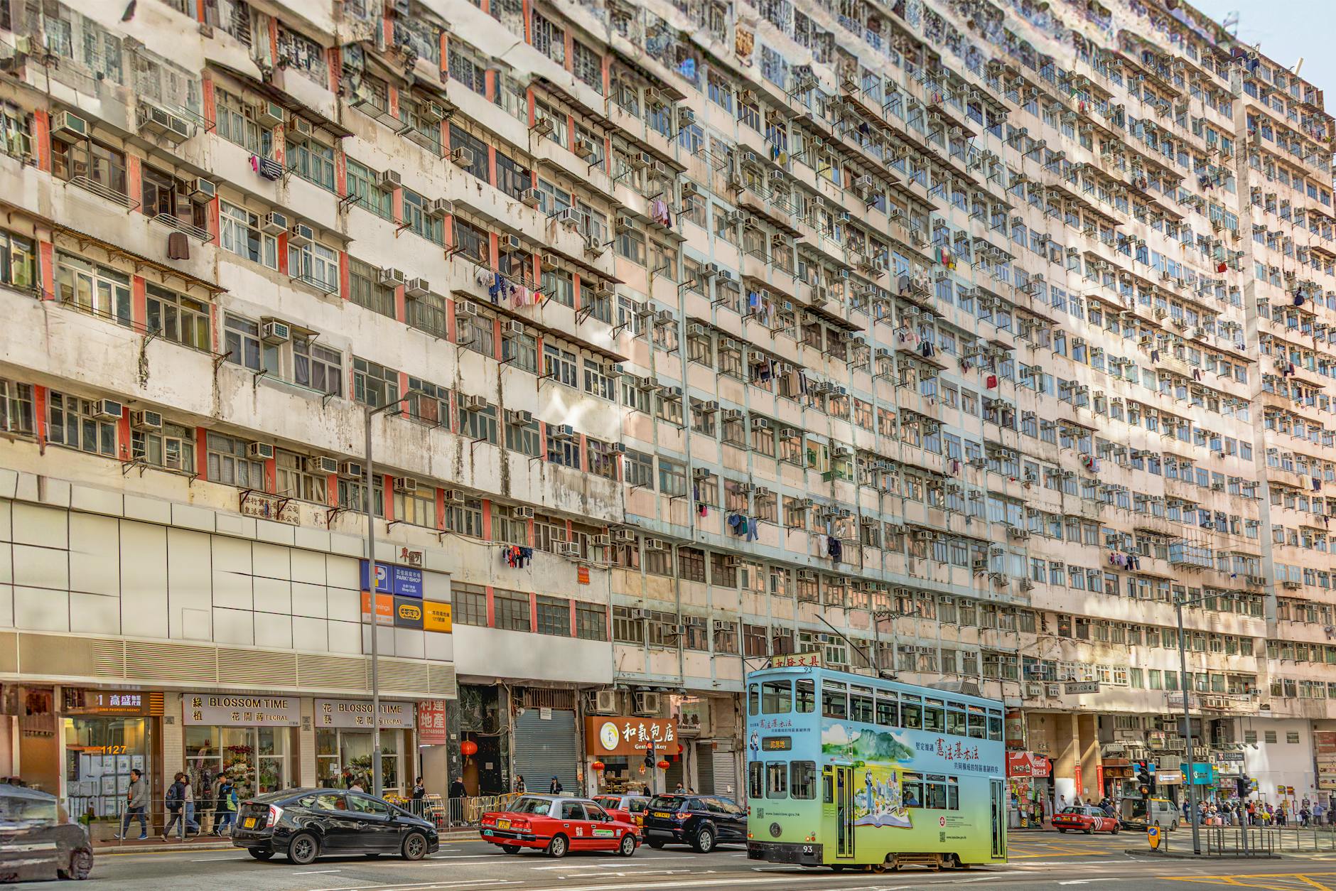 Wan Chai busy street and creator movement planning context.