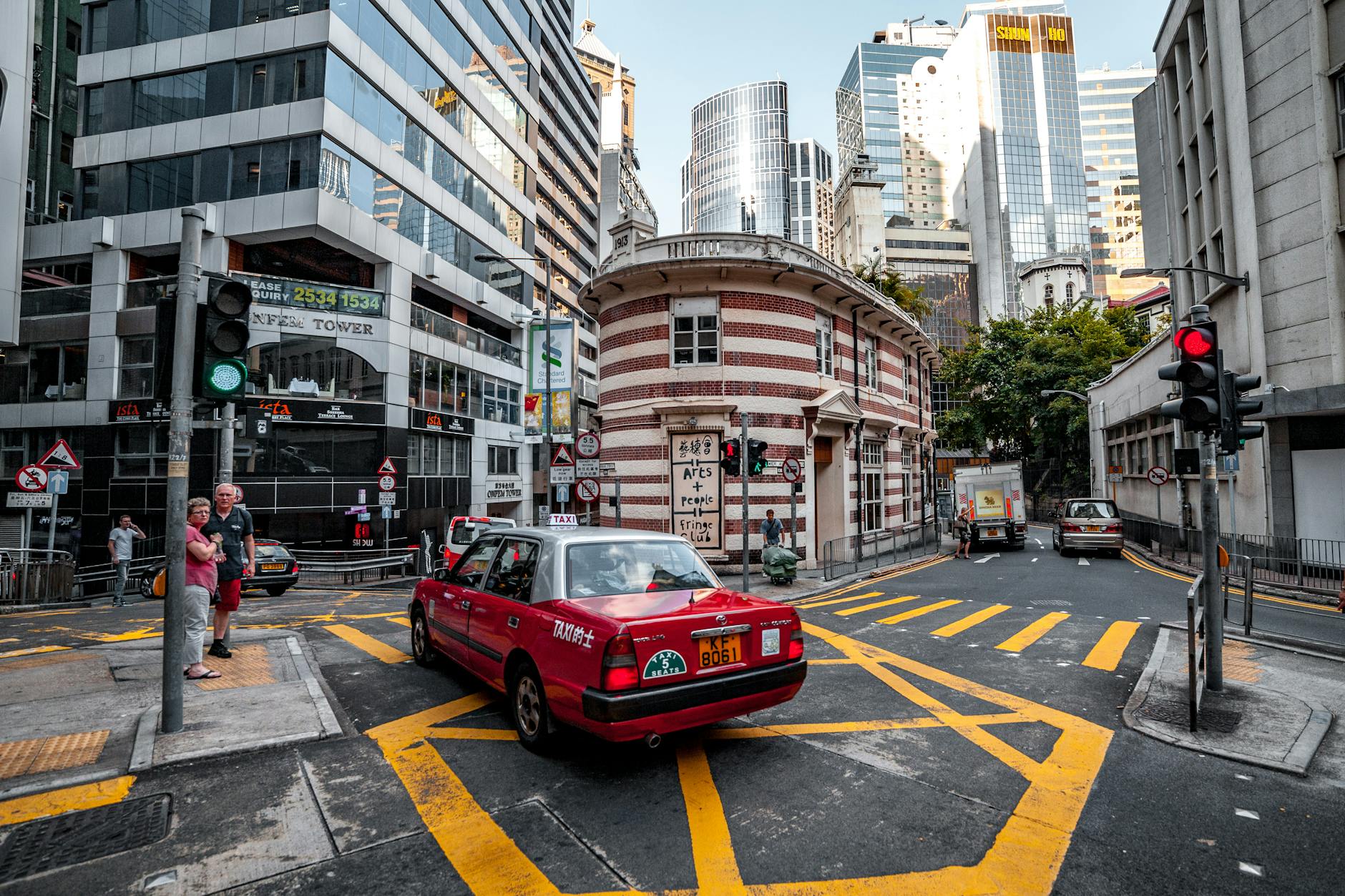 Wan Chai city view and content brief planning context.
