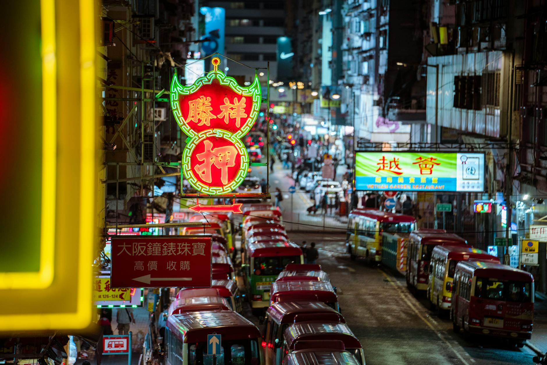 Wan Chai skyline and religious travel report planning context.