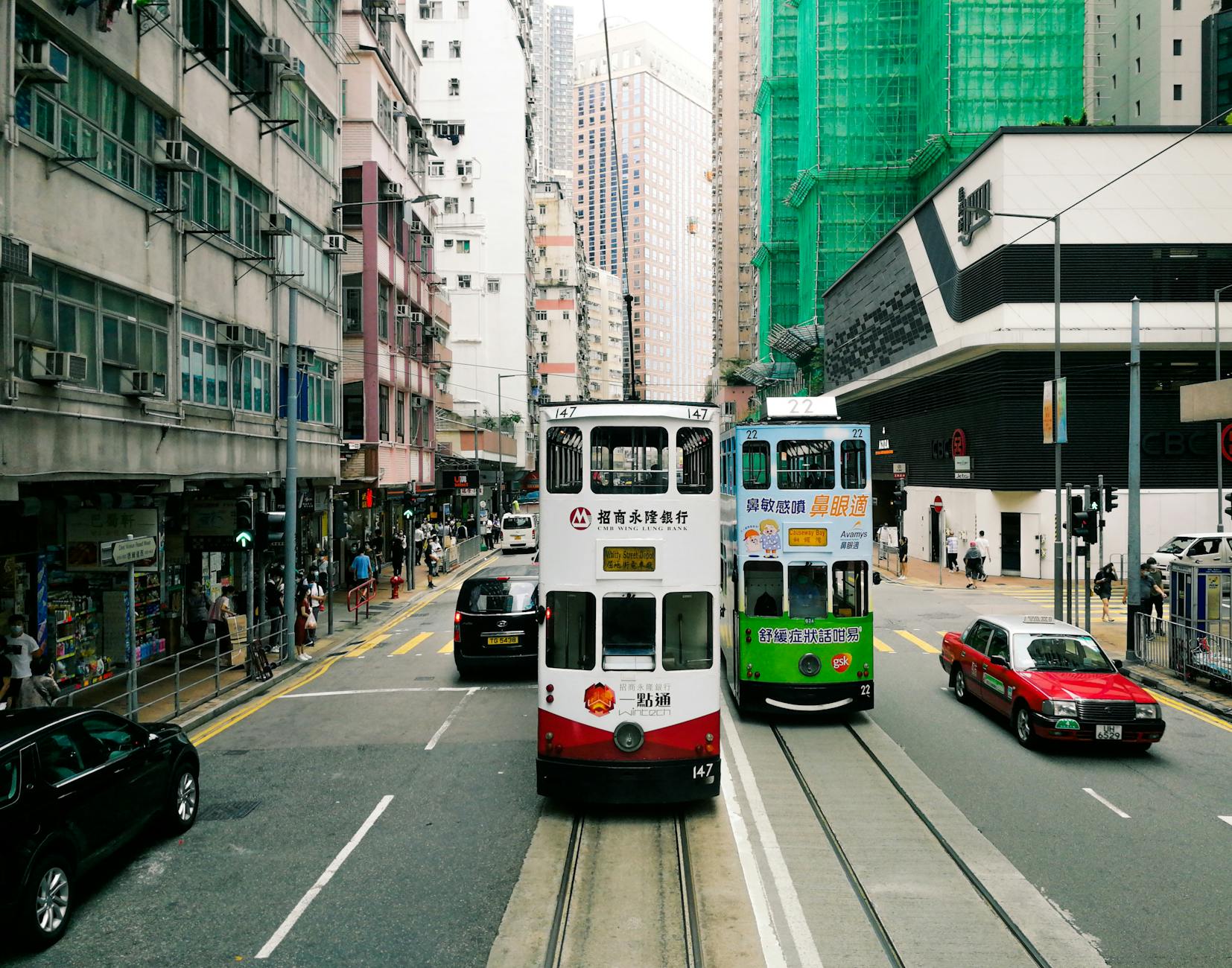 Wan Chai tram and solo traveler route planning context.