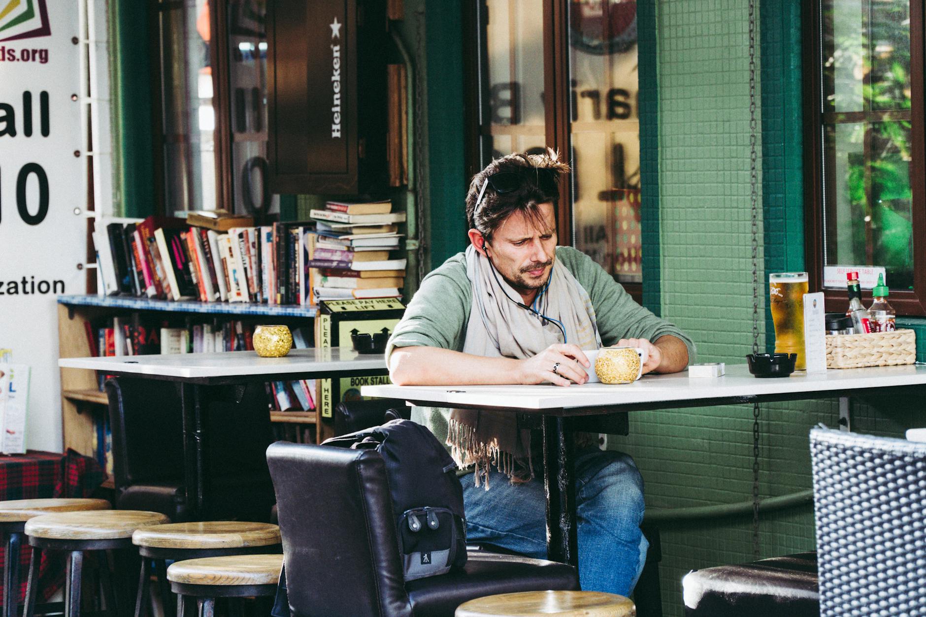 Wan Chai cafe and solo traveler report planning context.
