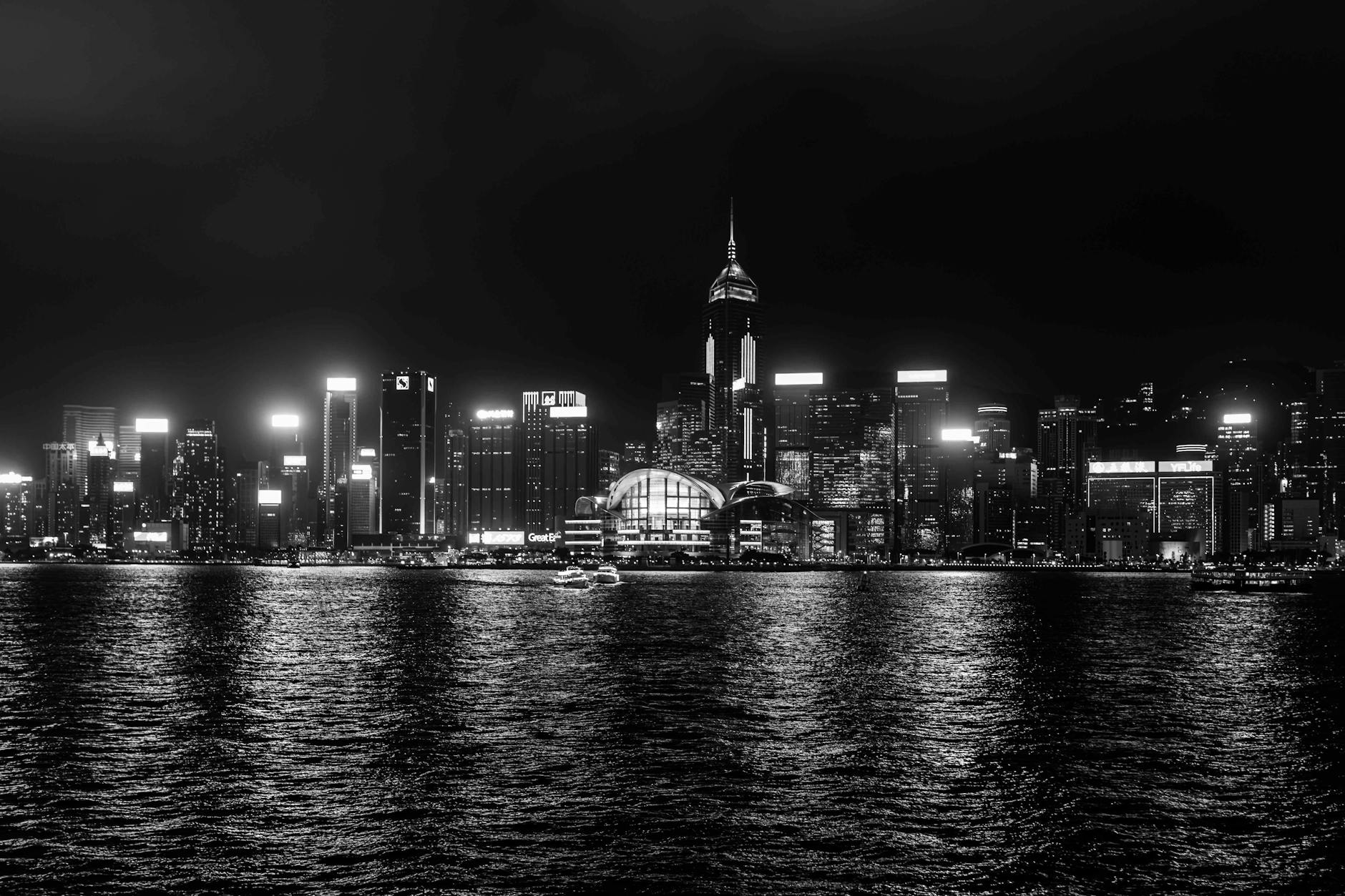 Wan Chai skyline and student short-program report planning context.