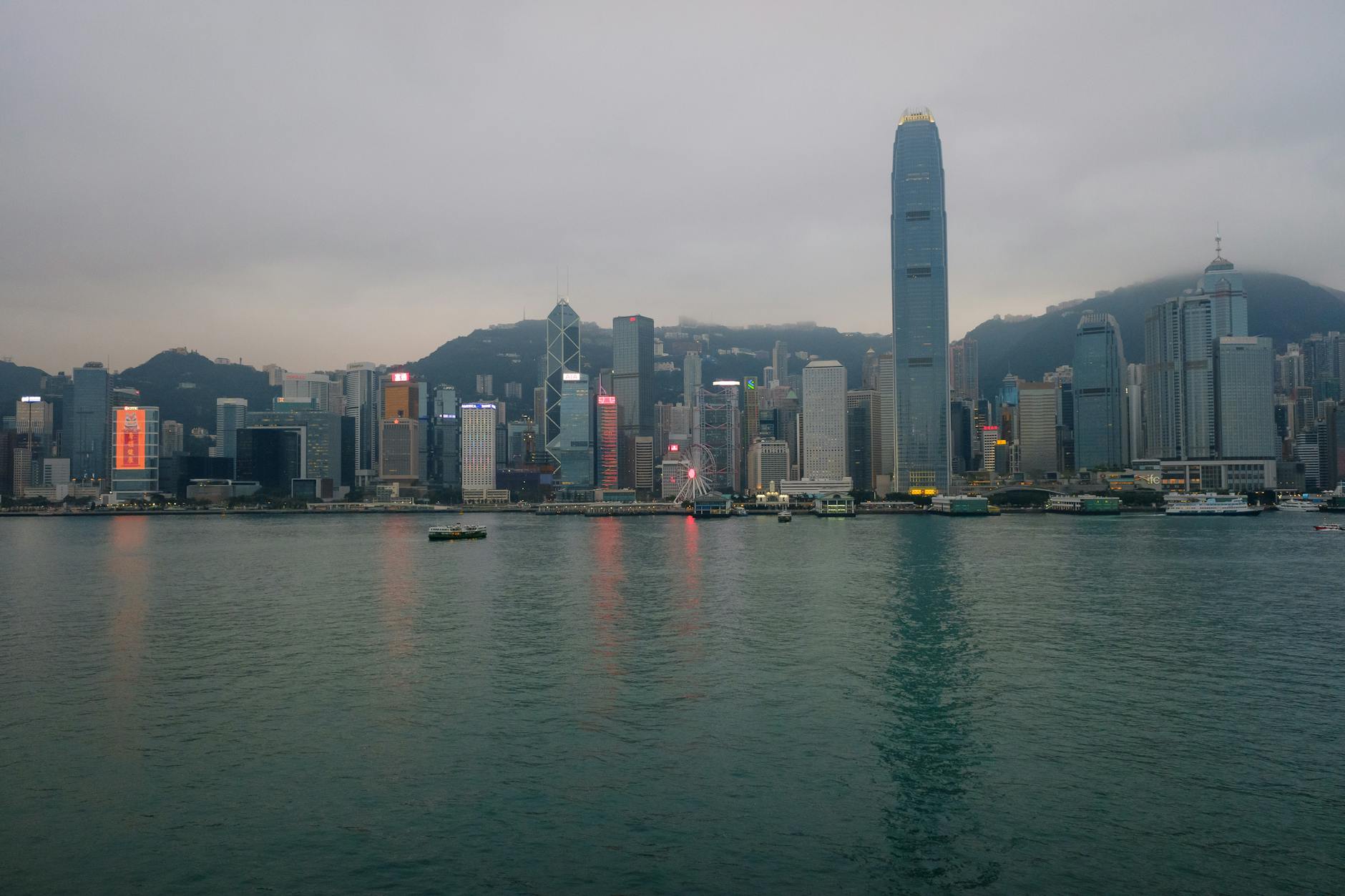 Wan Chai skyline and volunteer travel report planning context.