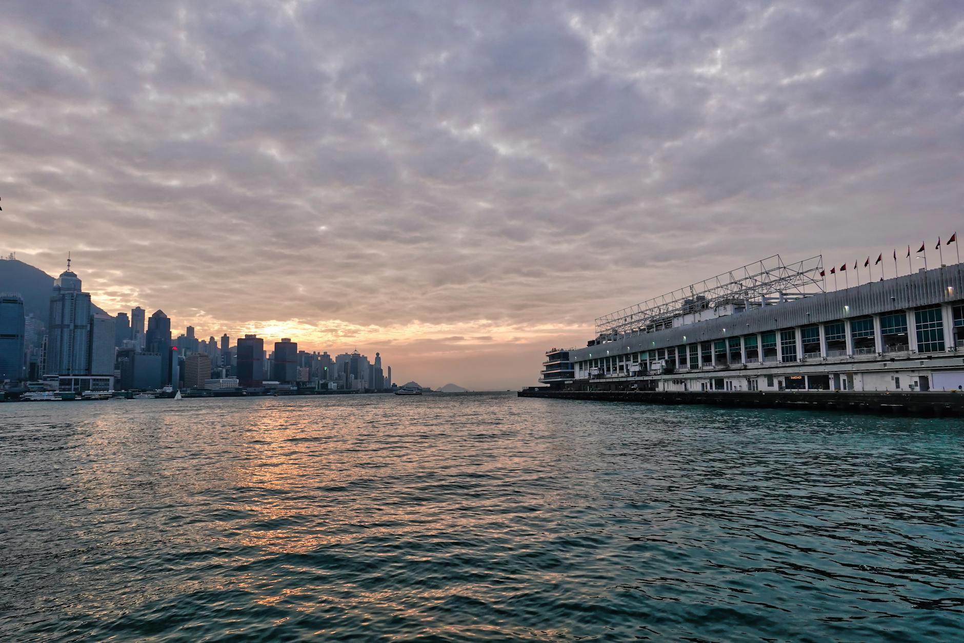 Wan Chai harbor walk and volunteer free-time planning context.