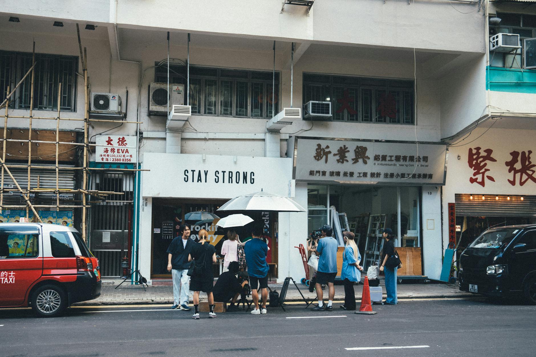 Wan Chai street and partner-site route planning context.