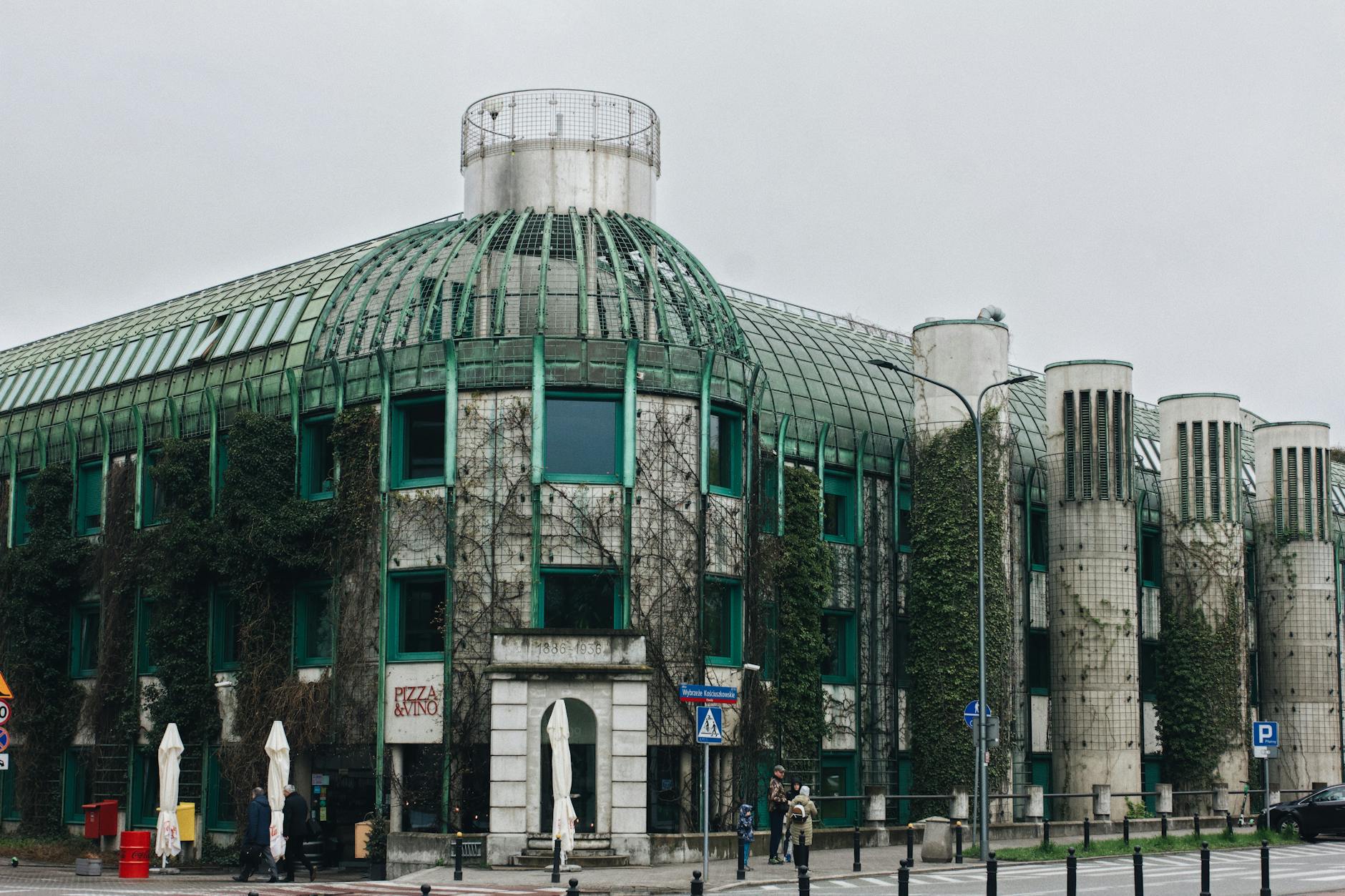 Warsaw academic buildings for conference venue planning.