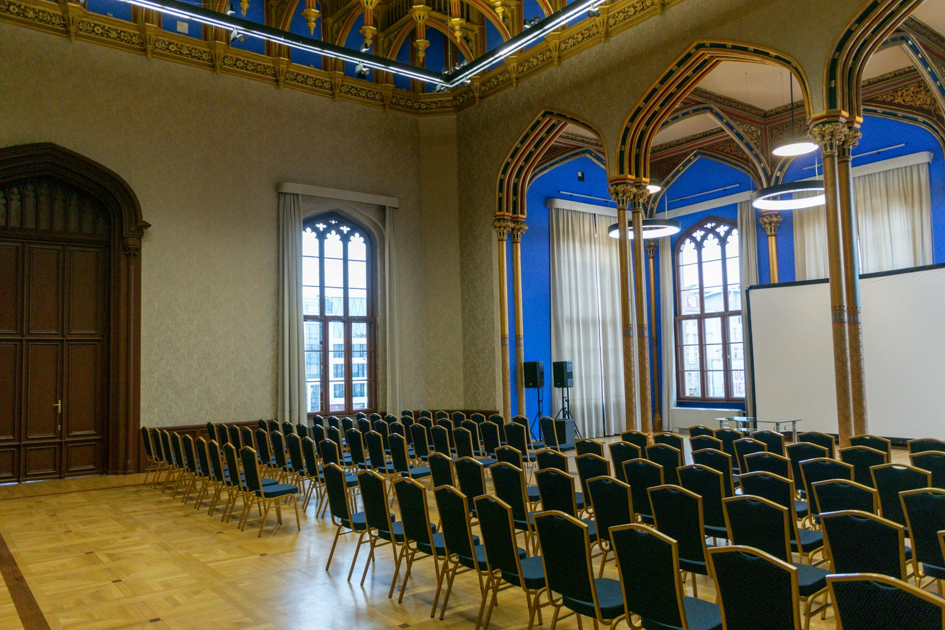 Warsaw university and city setting for academic conference planning.