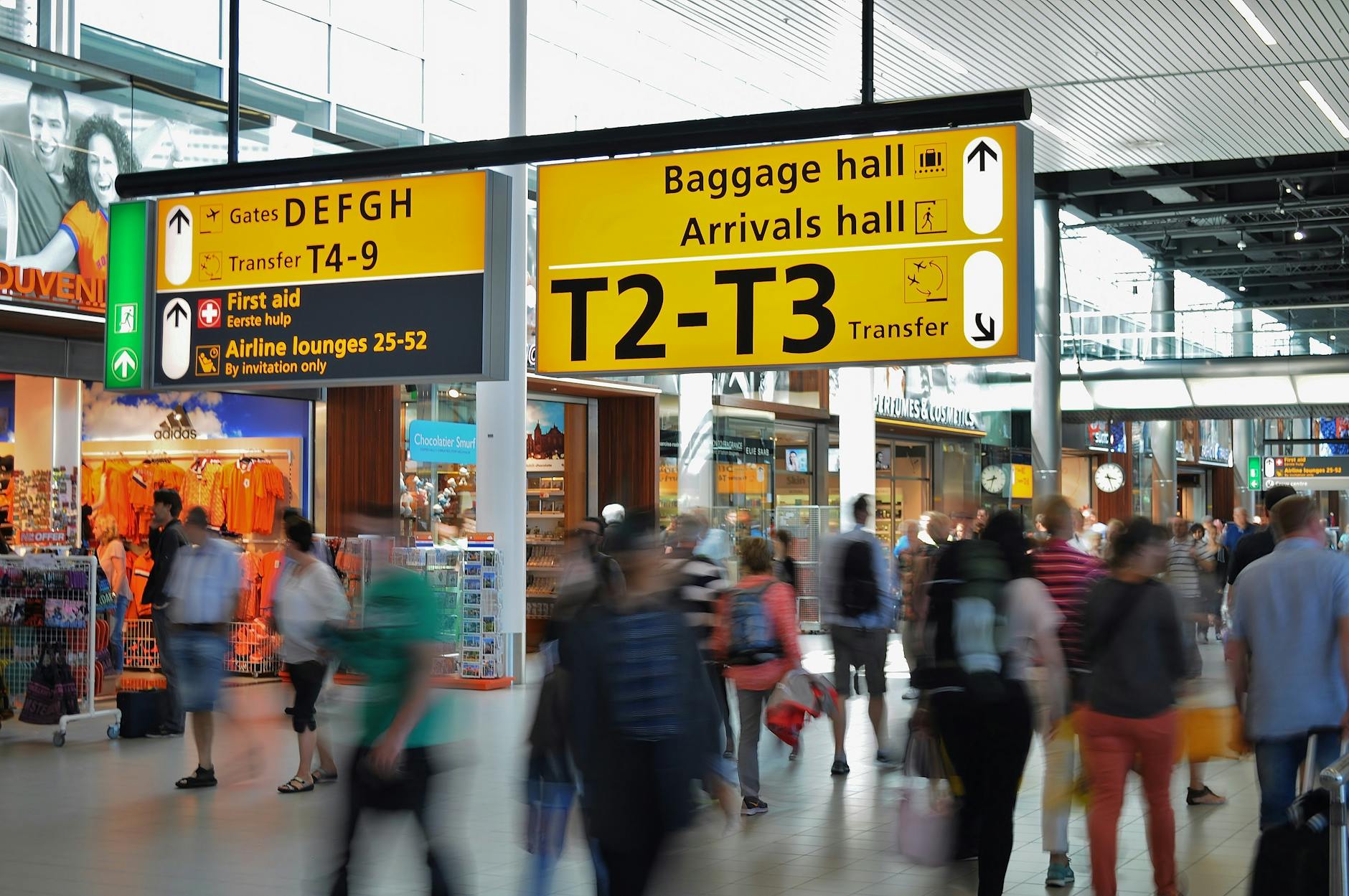 Warsaw arrival and luggage setting for port-call extension planning.