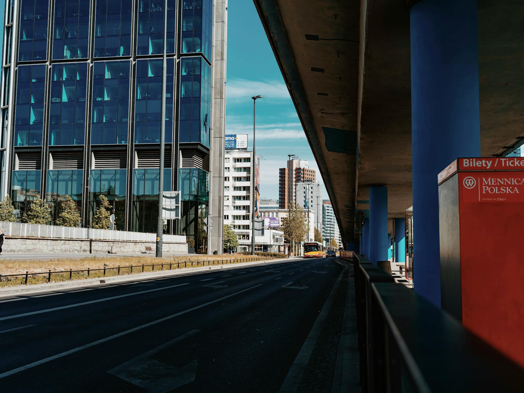 Warsaw official district setting for journalist access planning.