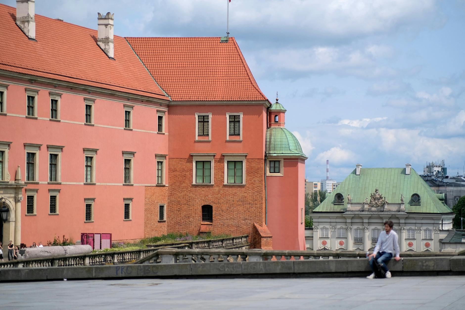 Warsaw royal castle and old town for older traveler museum pacing.