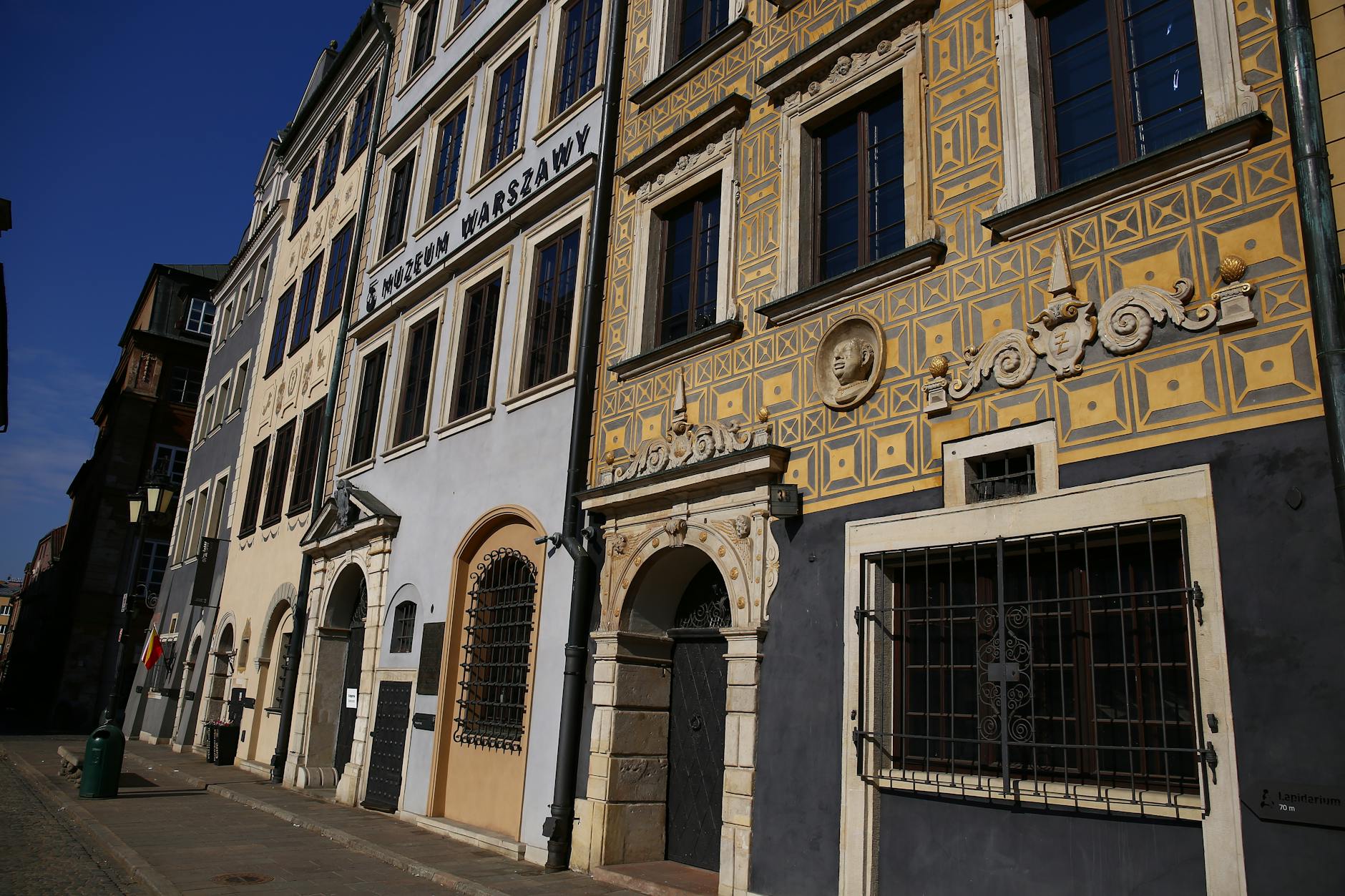 Warsaw historic city and museum setting for older traveler comfort planning.