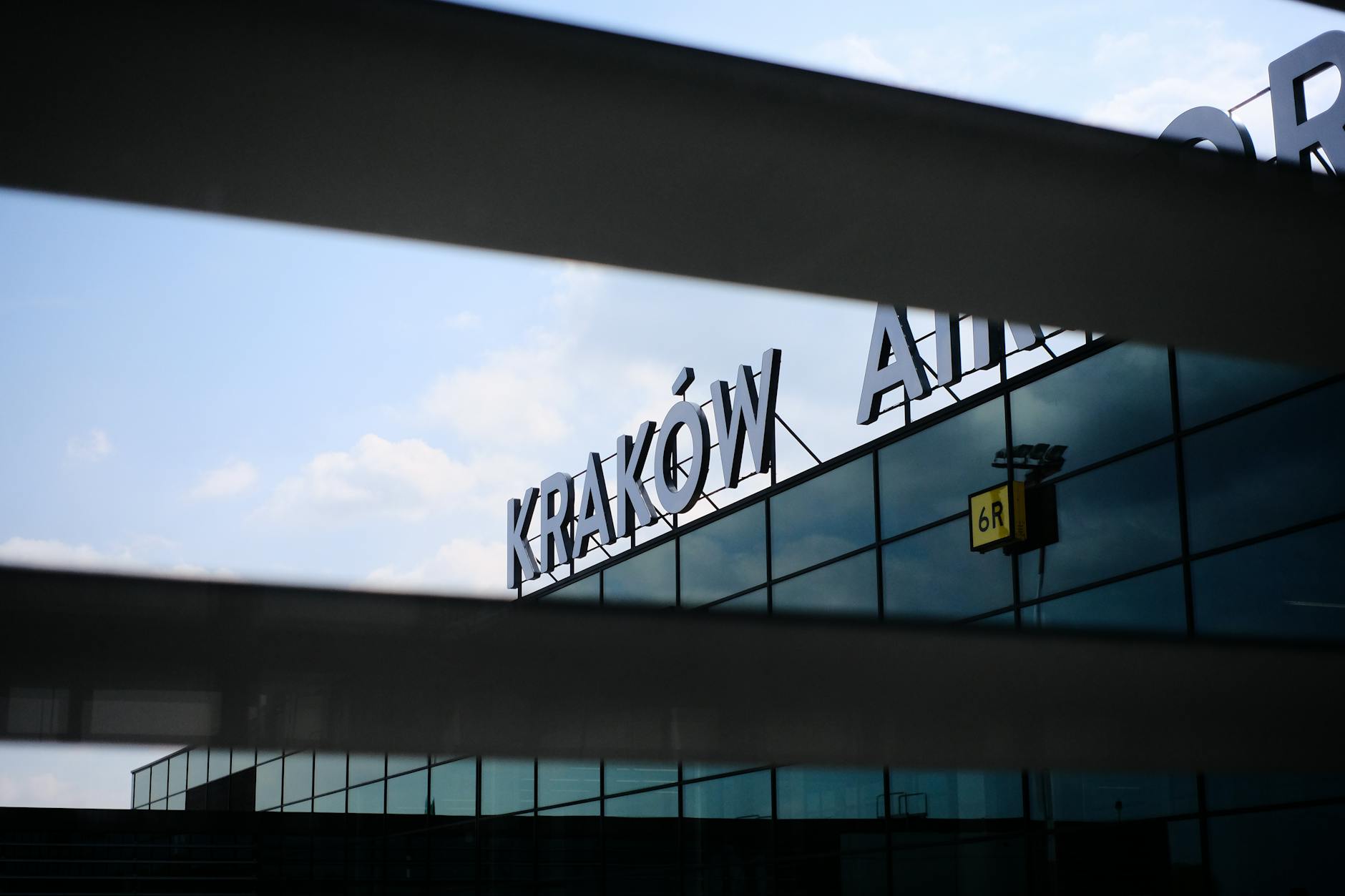 Warsaw airport and travel setting for trade-show arrival planning.