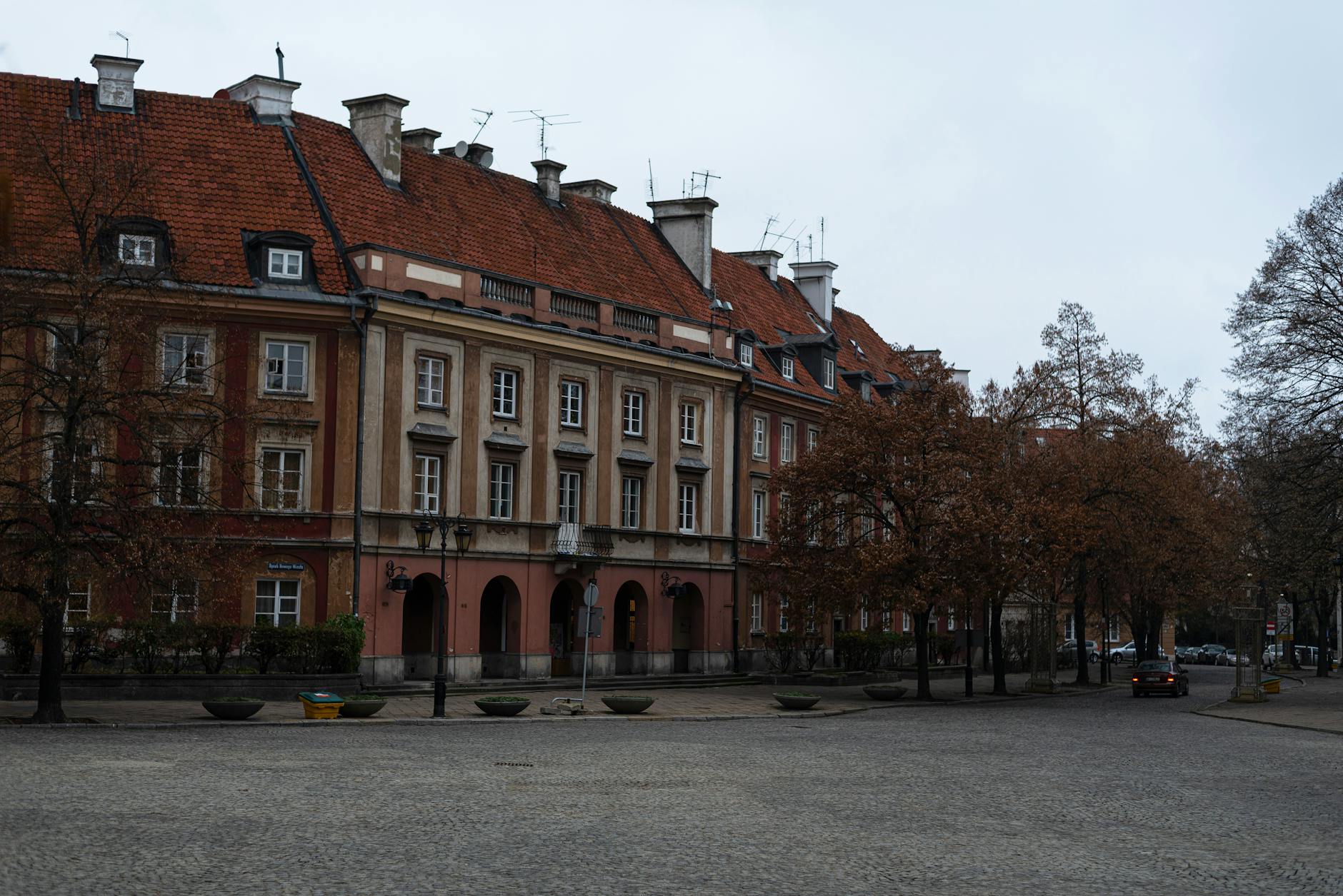 Warsaw skyline for volunteer and NGO travel report planning.