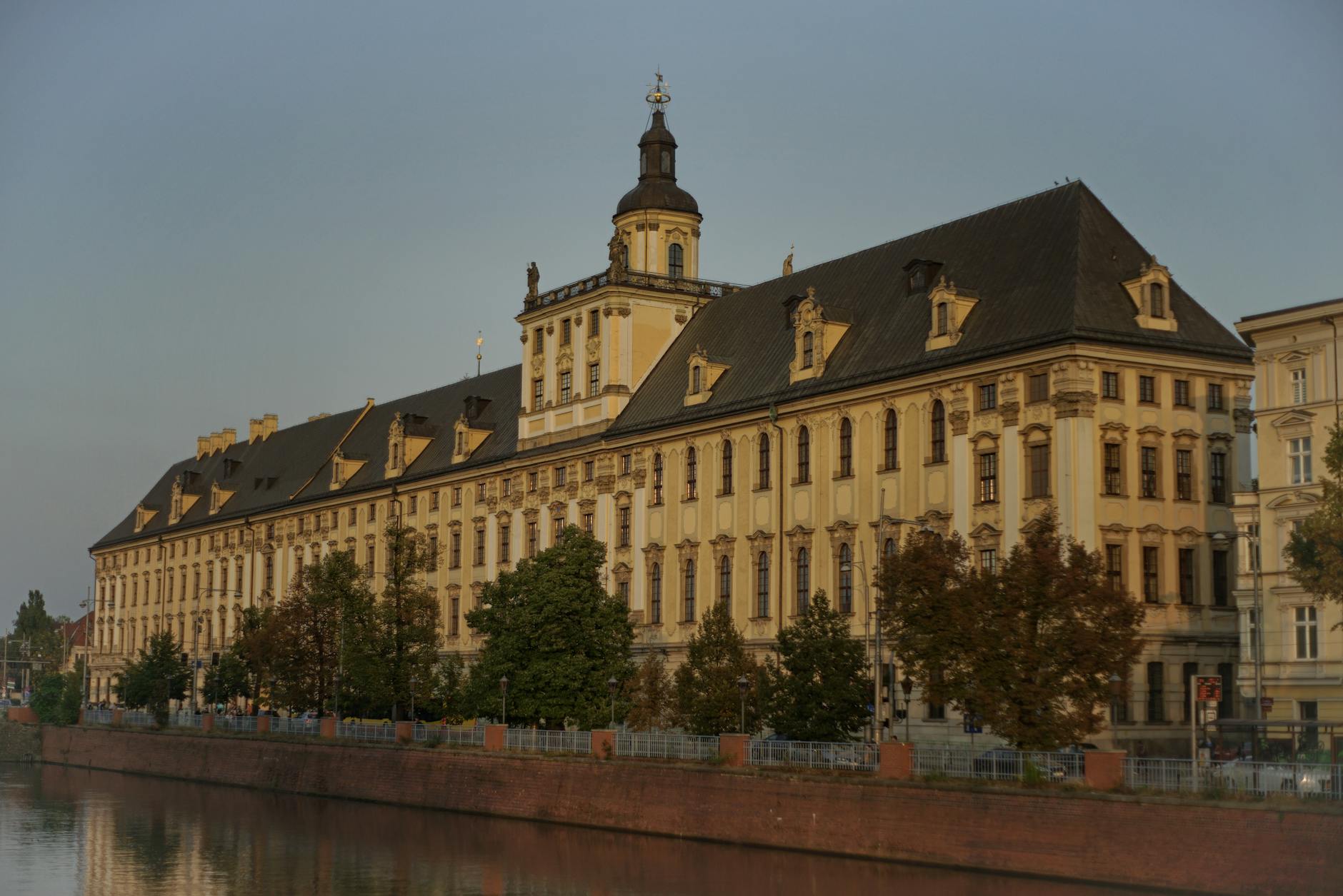 Wroclaw academic city setting for conference attendee planning.