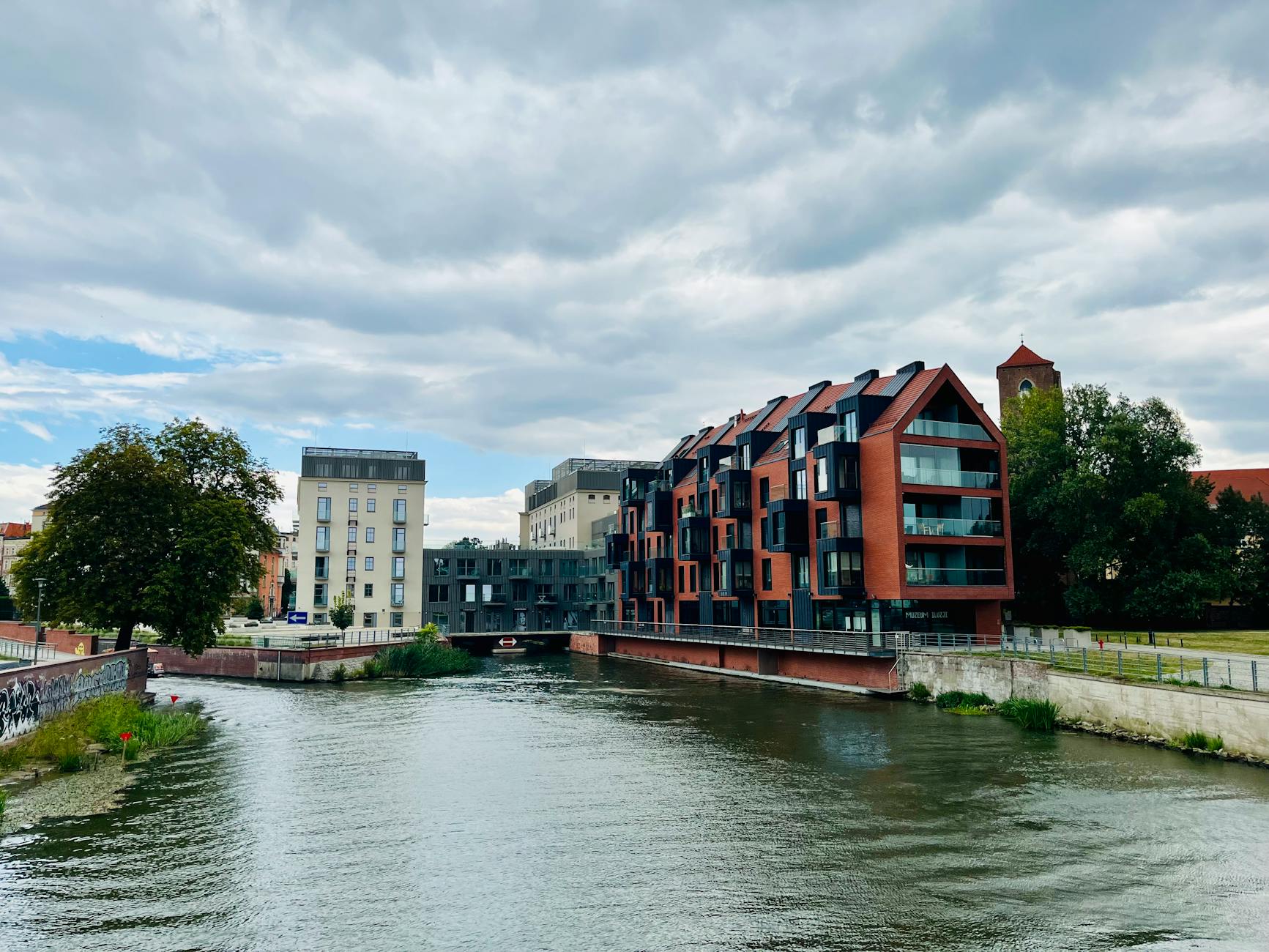 Wroclaw outdoor setting for active travel planning.