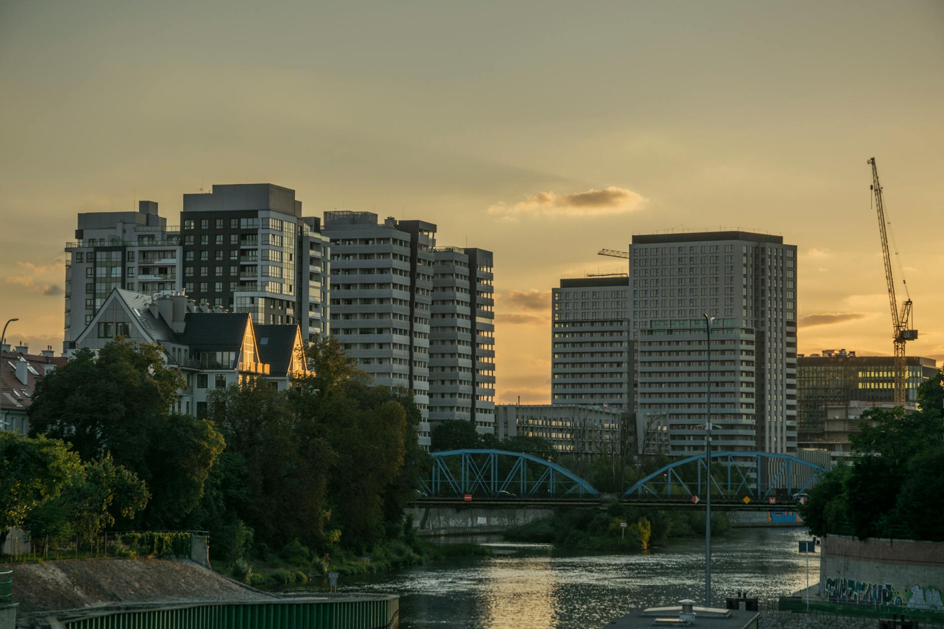 Wroclaw city skyline for business visitor planning.
