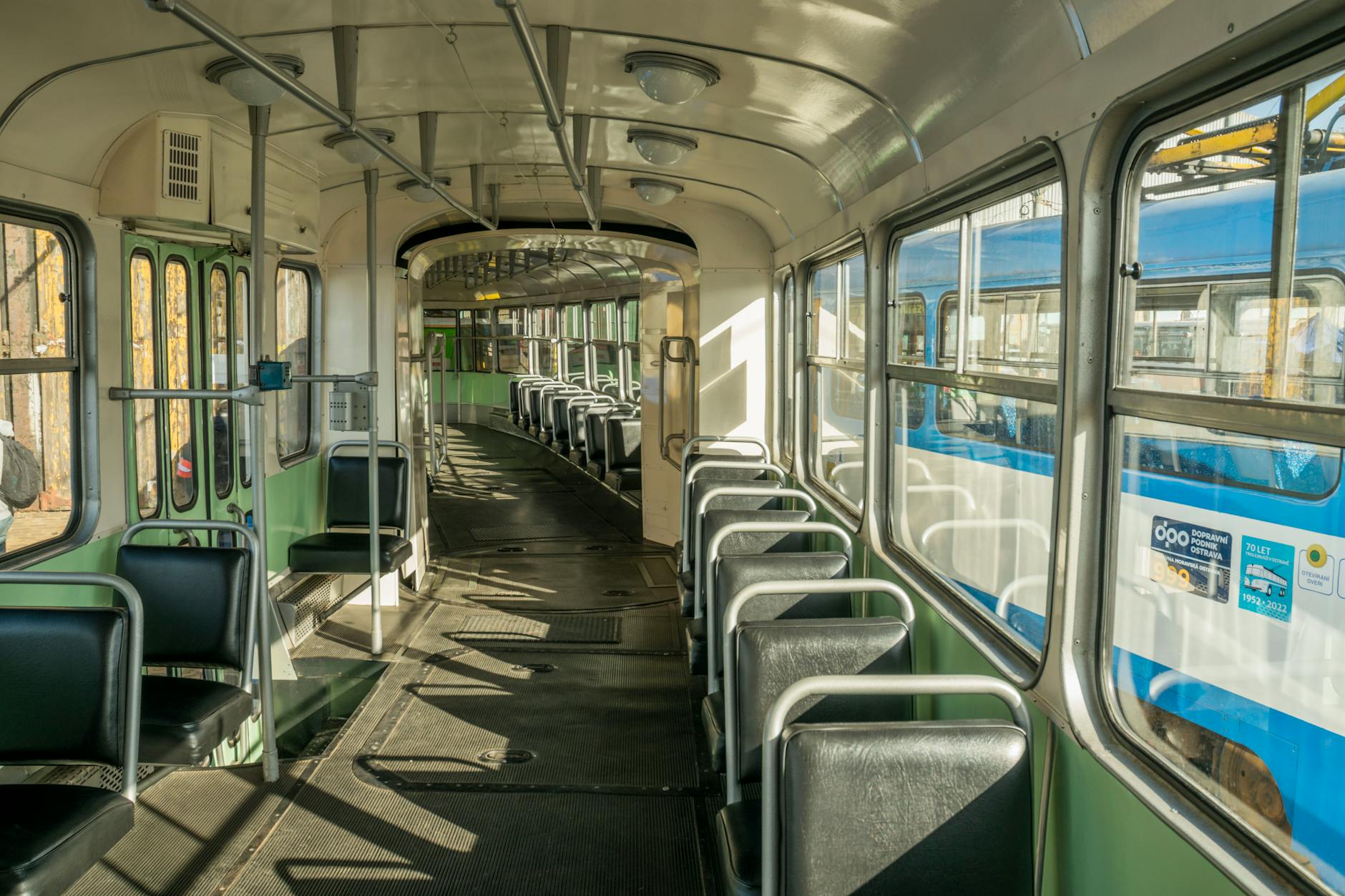 Wroclaw tram and street for conference movement planning.