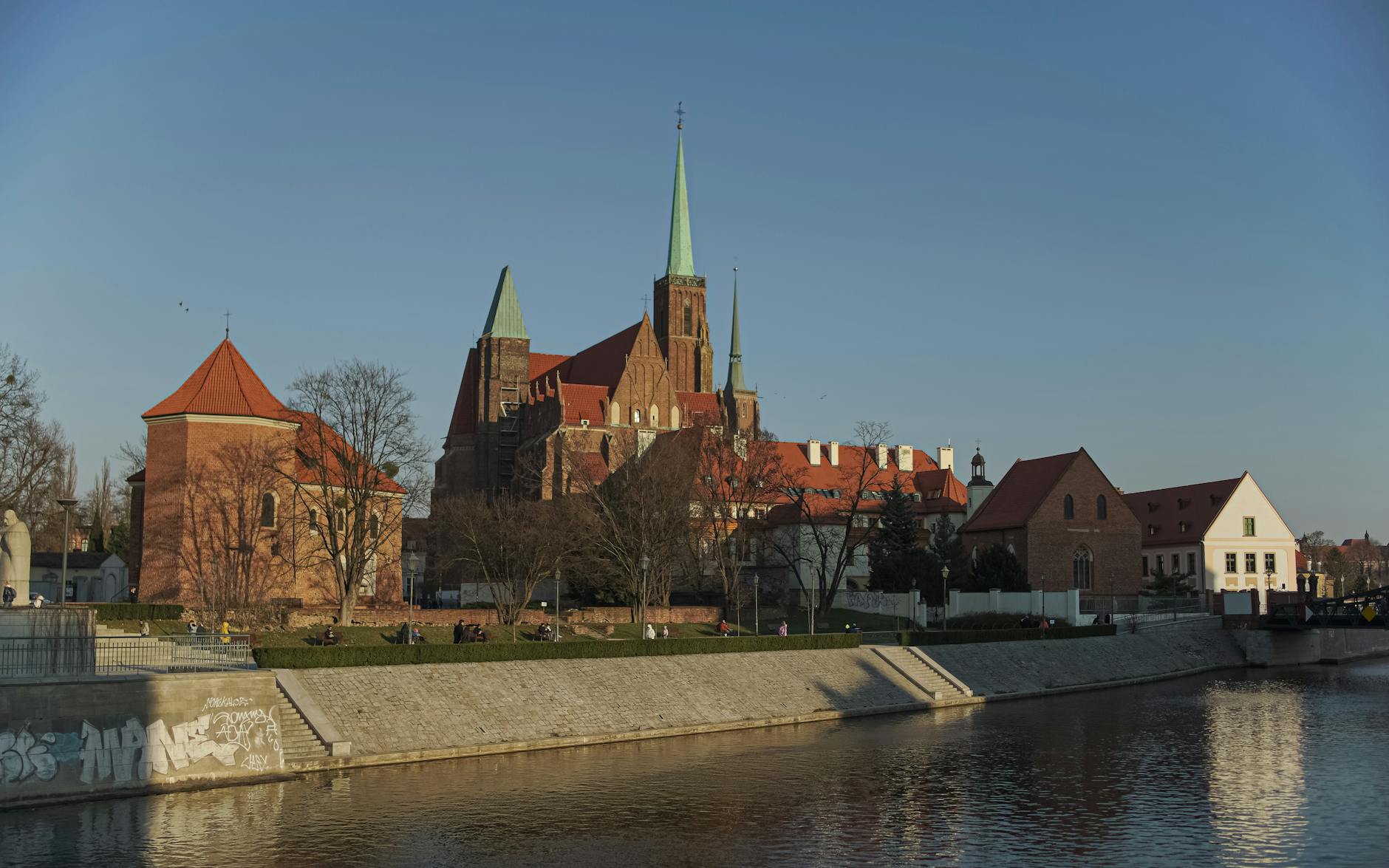 Wroclaw landmark setting for creator route planning.