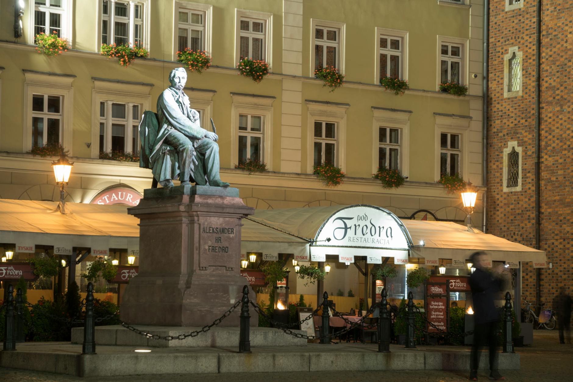 Wroclaw restaurant and cafe setting for first-time visitor meal planning.
