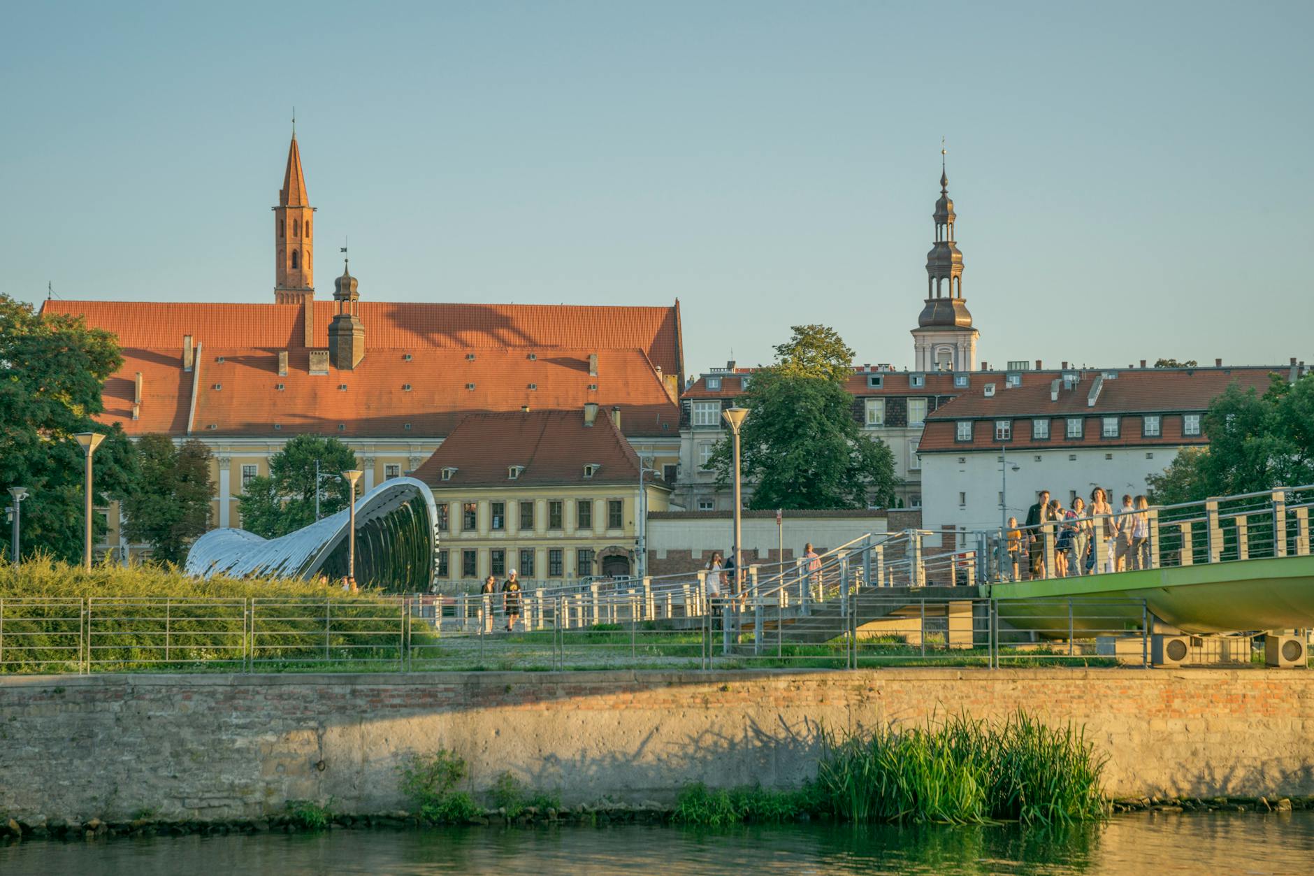 Wroclaw evening city setting for revised deal-team schedules.
