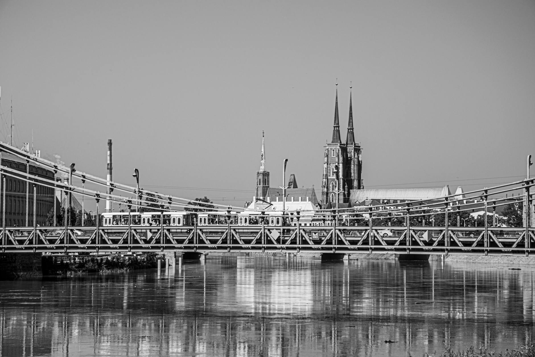 Wroclaw skyline for journalist travel report planning.