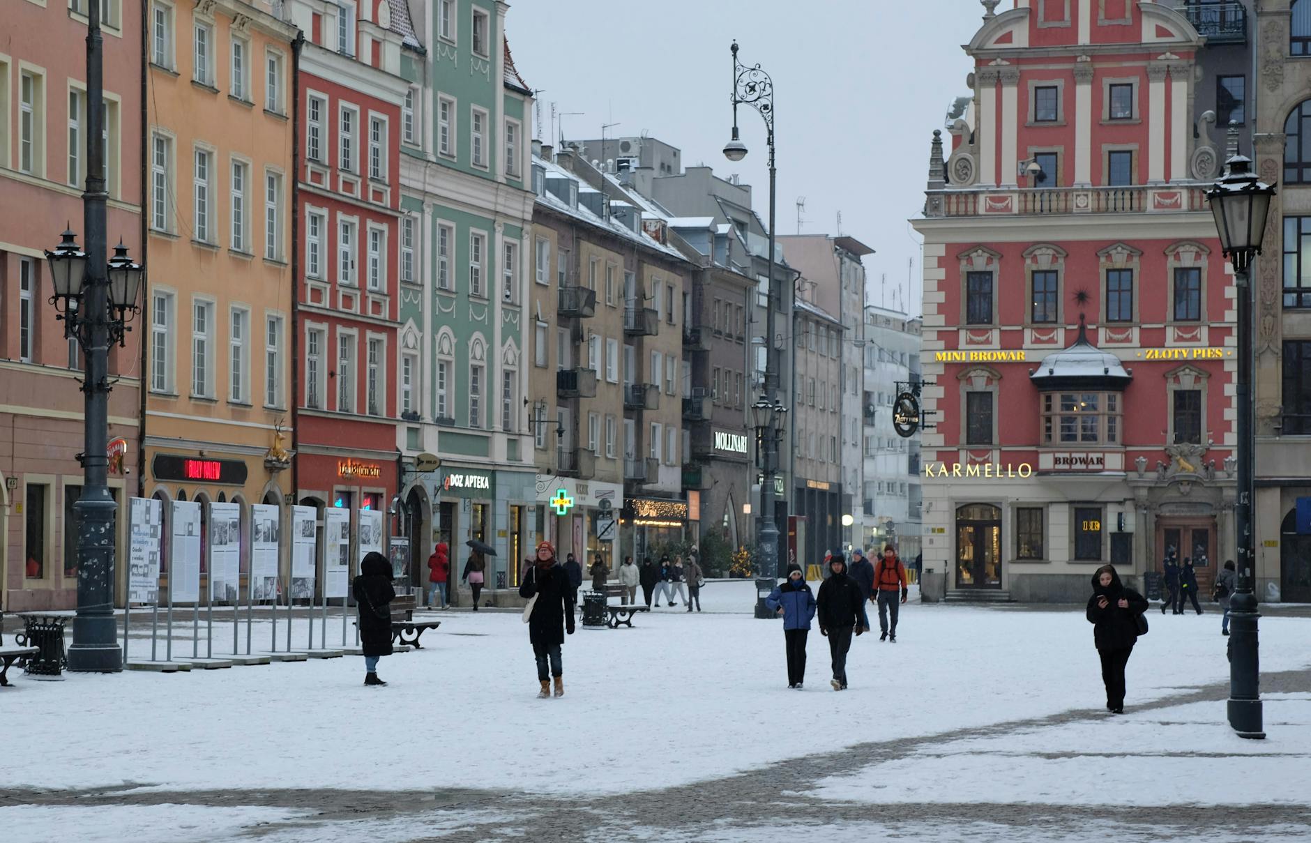 Wroclaw night city setting for nightlife travel planning.