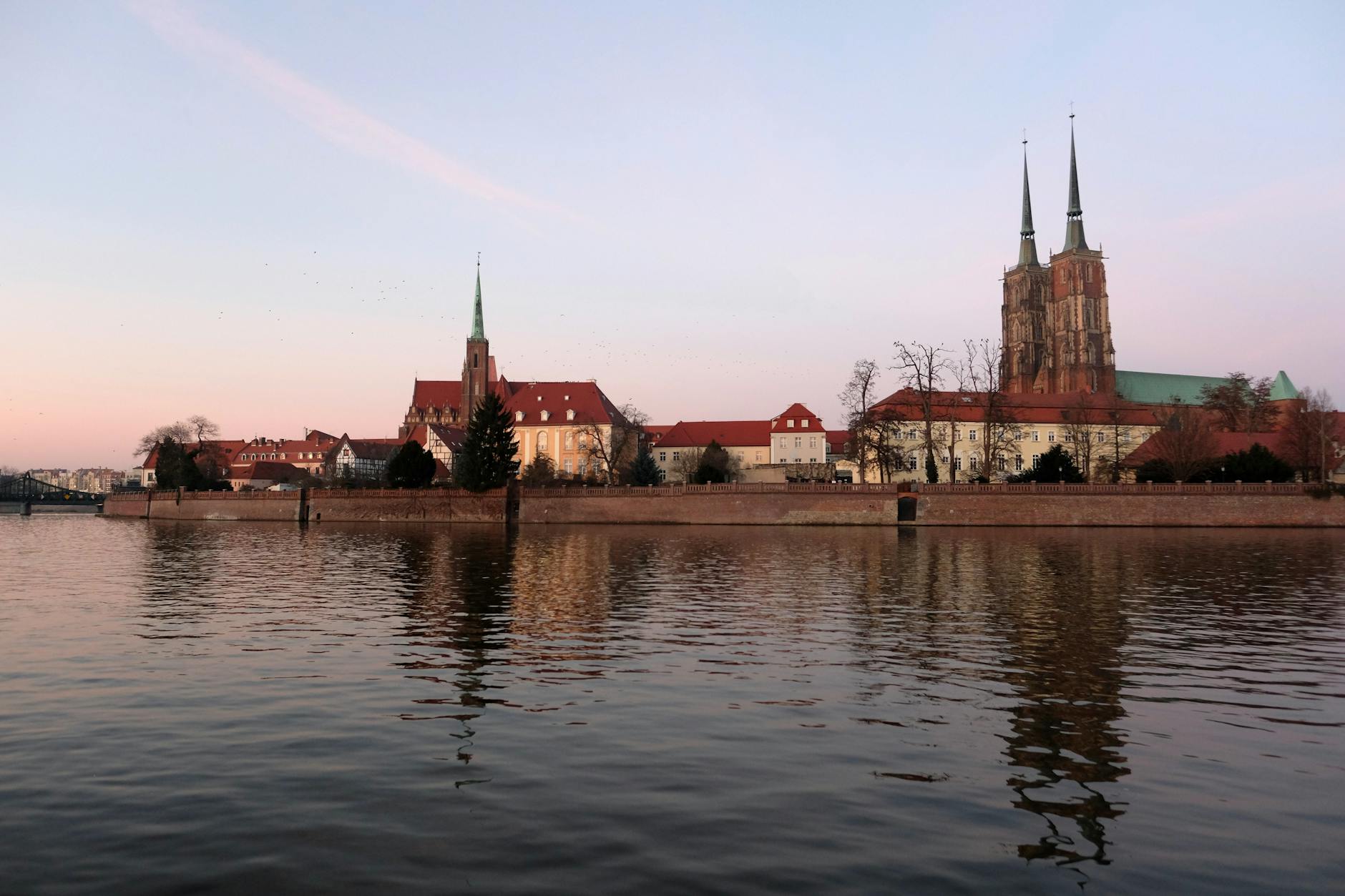 Wroclaw skyline for older traveler report planning.