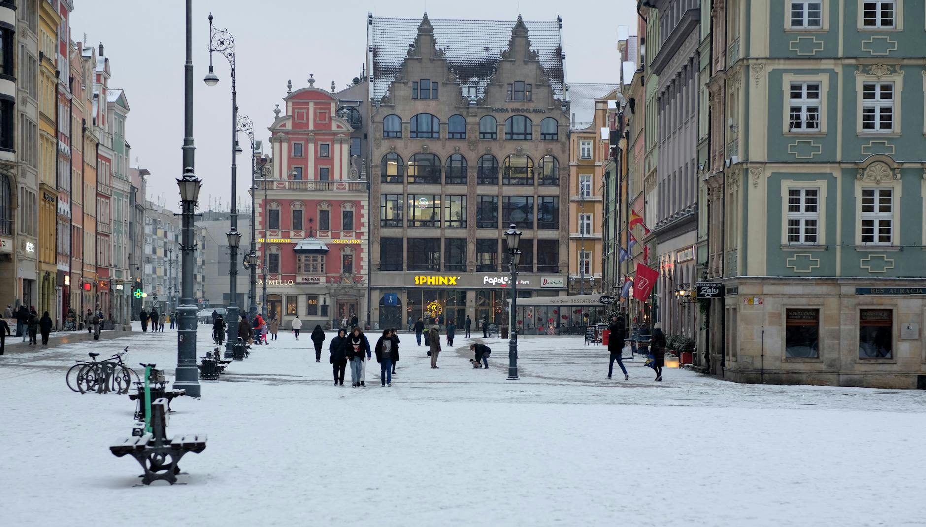 Wroclaw market square for older traveler pacing planning.