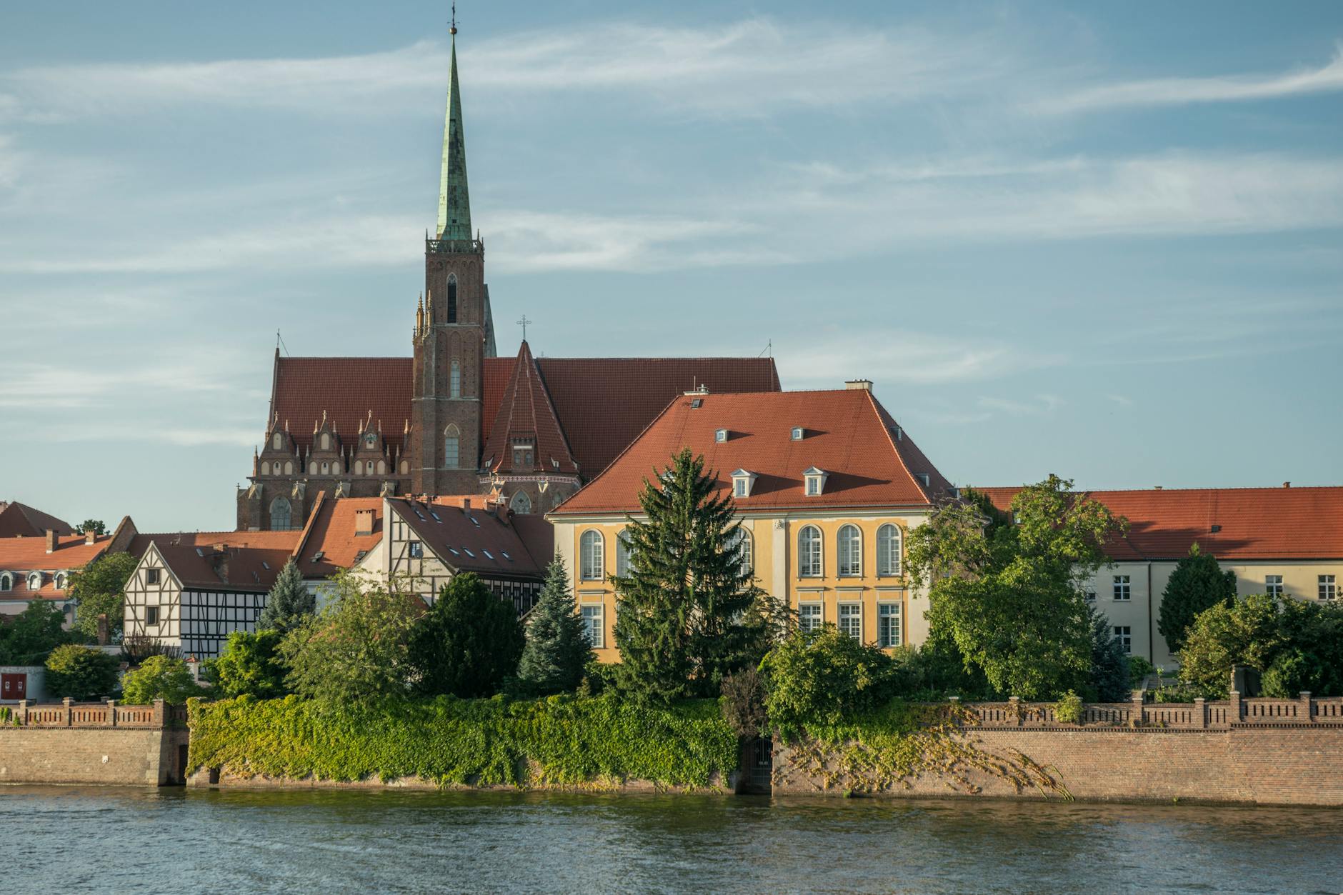 Wroclaw church setting for religious and pilgrimage travel planning.