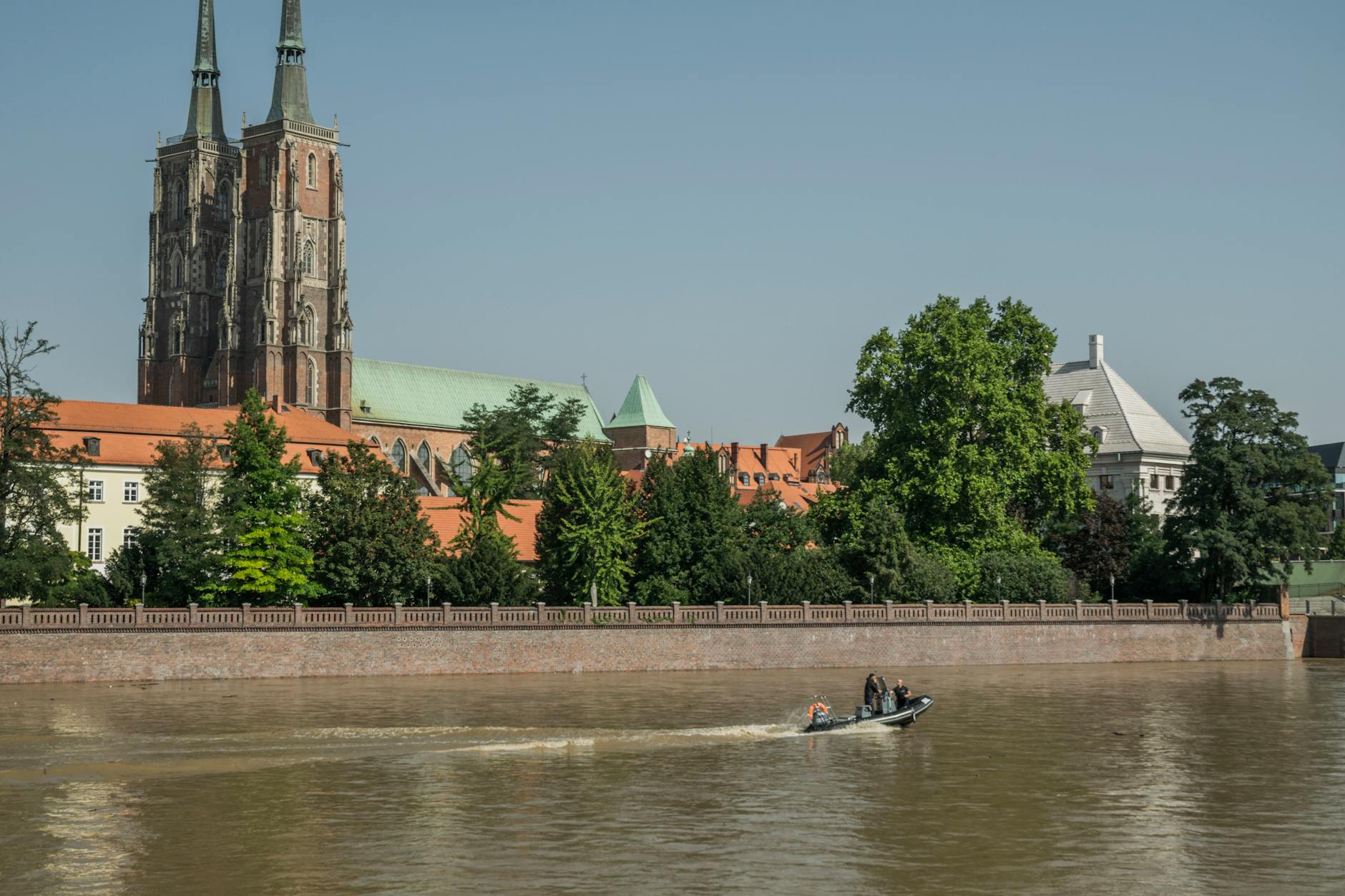 Wroclaw Cathedral Island church for pilgrimage route planning.