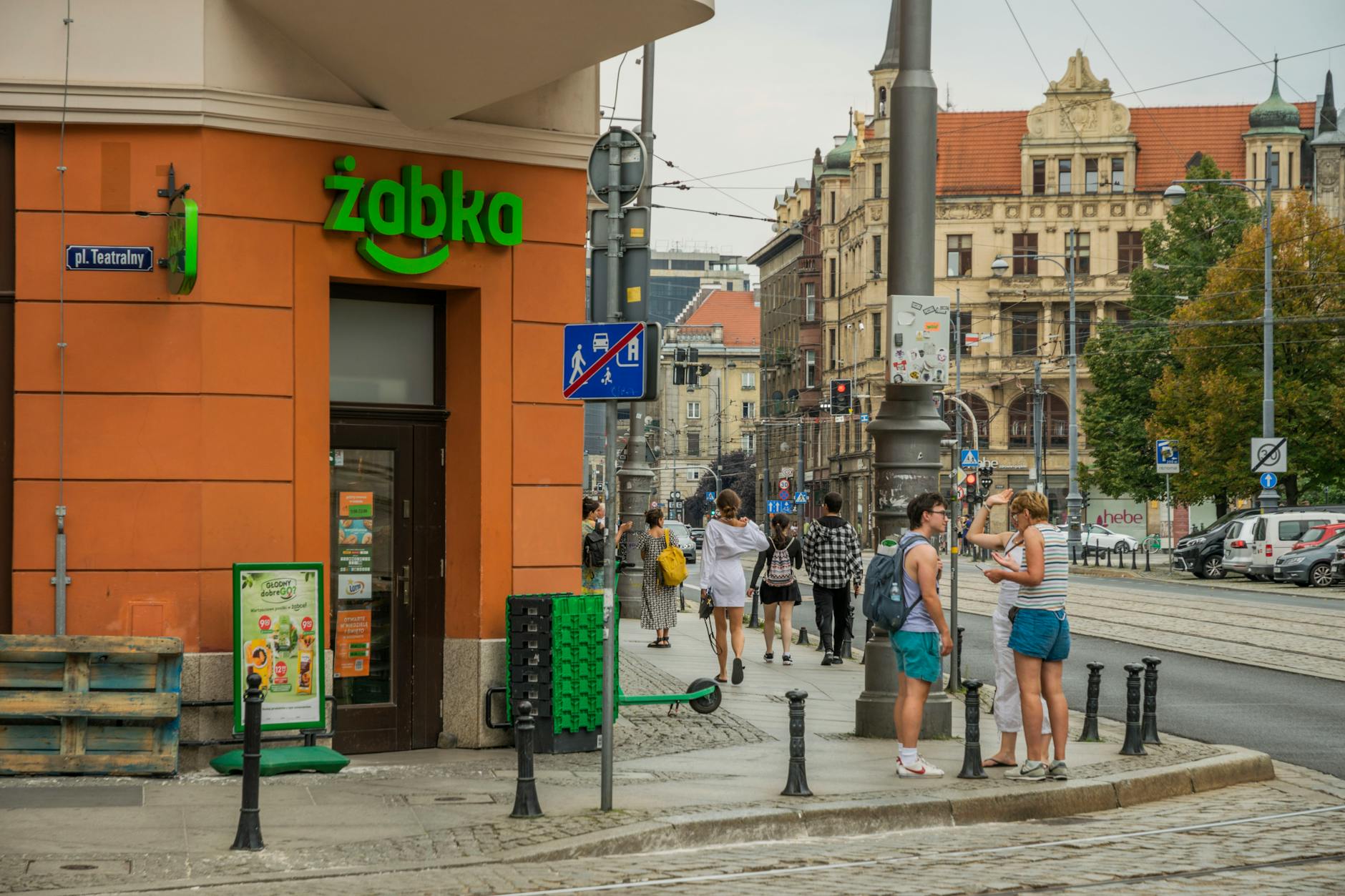 Wroclaw tram street for repeat leisure visitor planning.