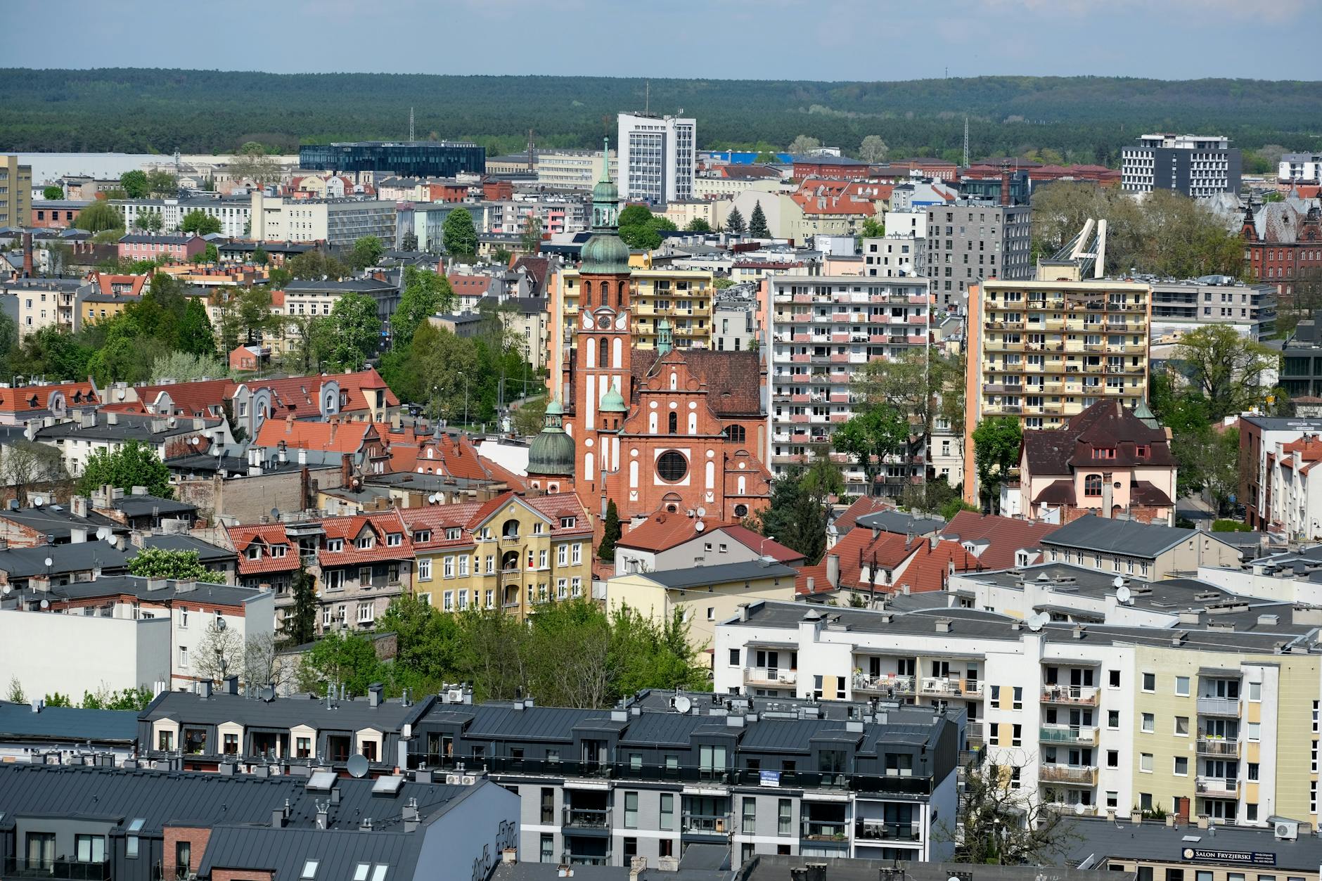 Wroclaw skyline for repeat leisure visitor report planning.
