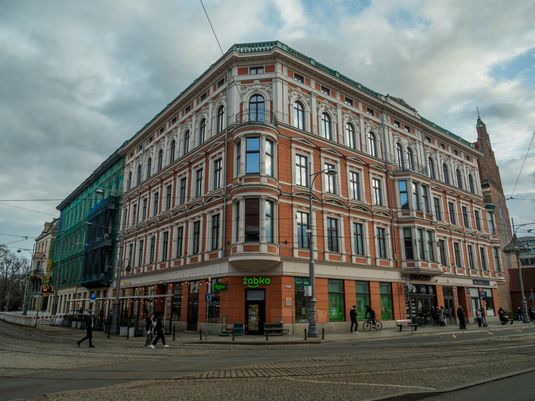 Wroclaw restaurant setting for sales traveler client meals.
